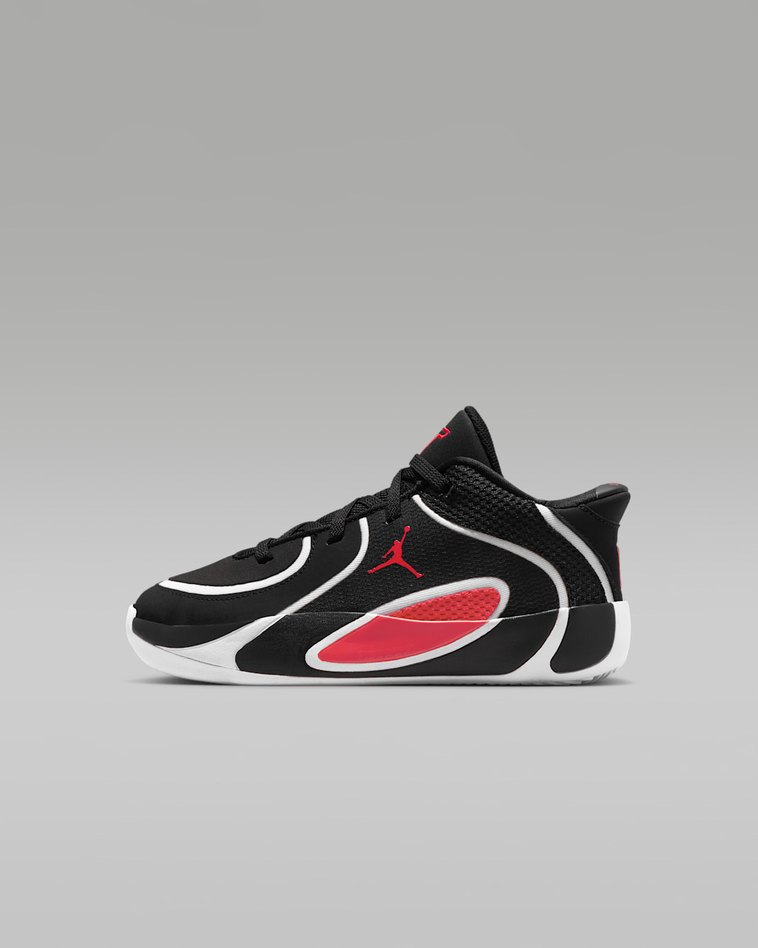 Tatum 4 Younger Kids Shoes - Black/White/University Red