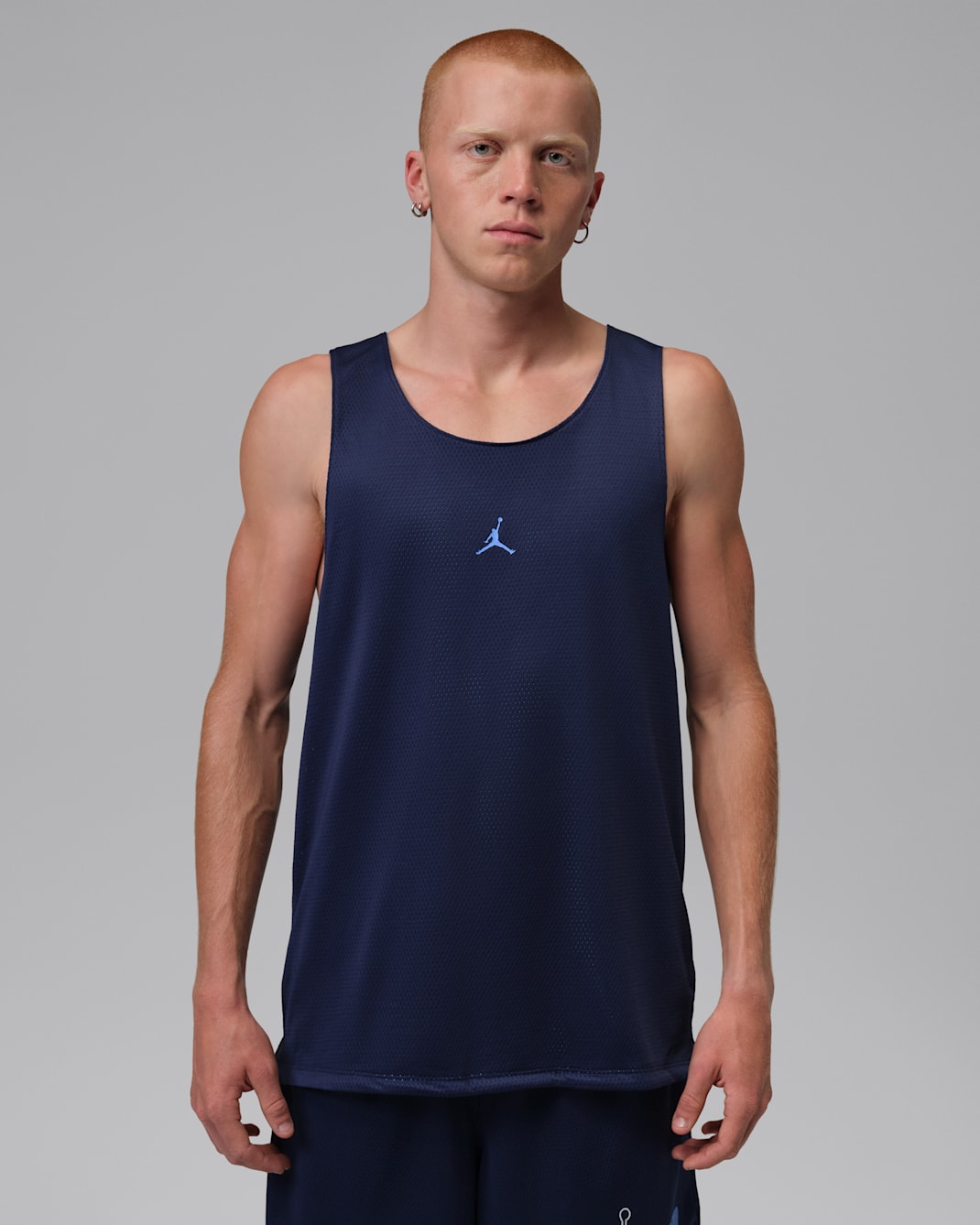 Vändbar tröja Jordan Sport för män - Midnight Navy/University Blue