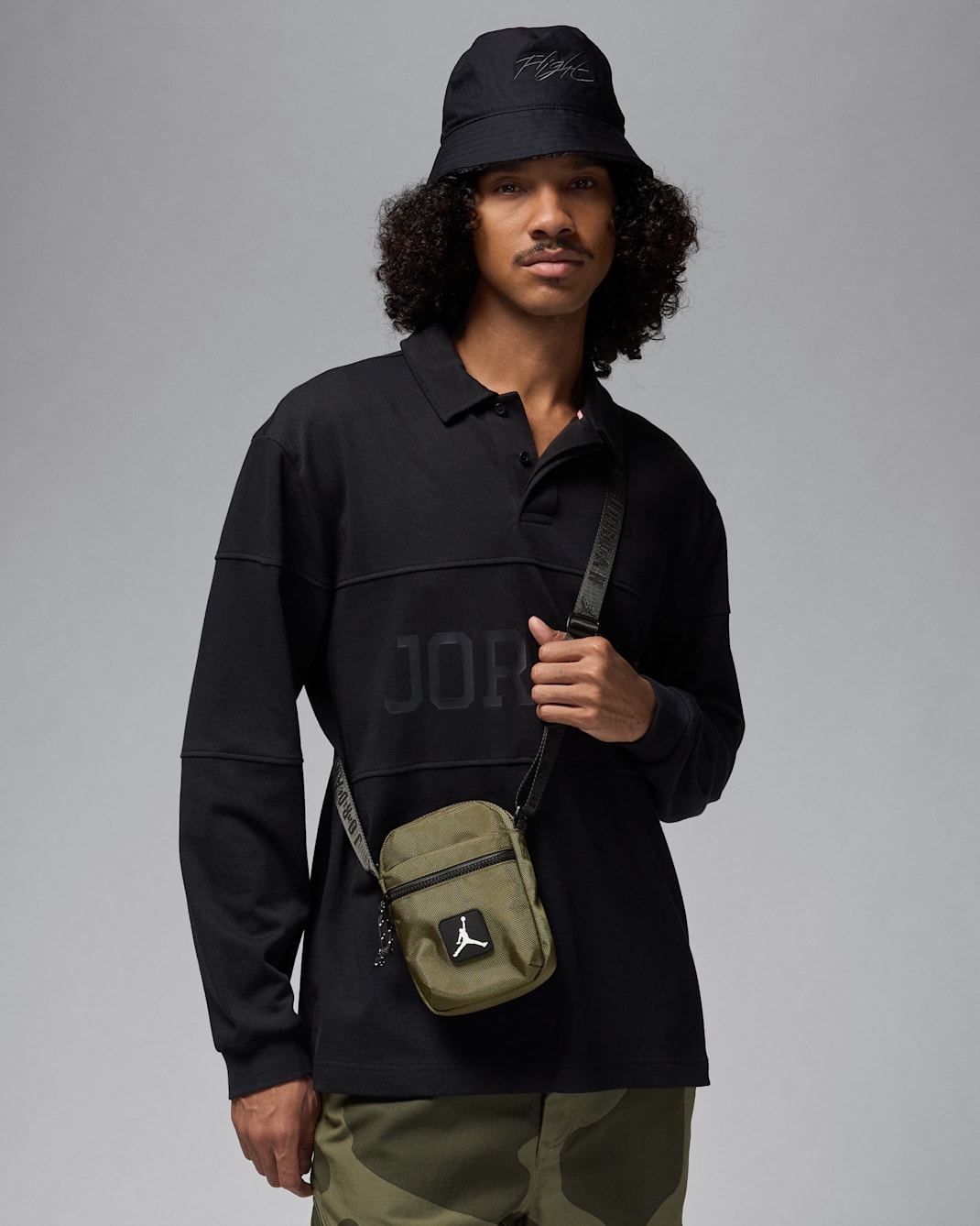 조던 라이즈 페스티벌 백(1L) - 미디엄 올리브