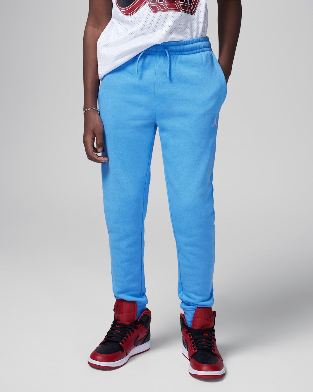 Jordan MJ Brooklyn Fleece Essentials Pantalons - Nen/a - Legend Blue