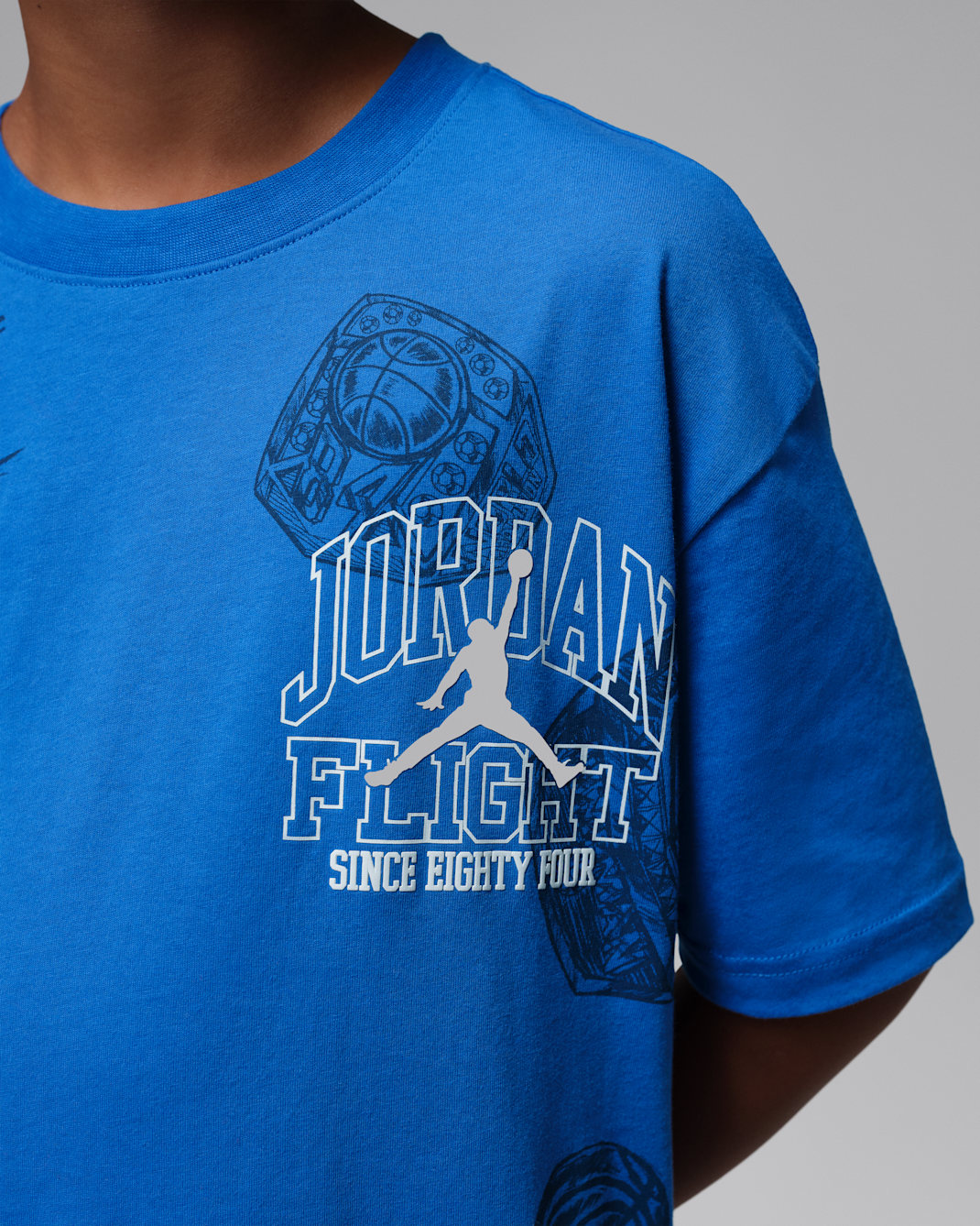 Jordan Big Kids' Fireside Graphic T-Shirt