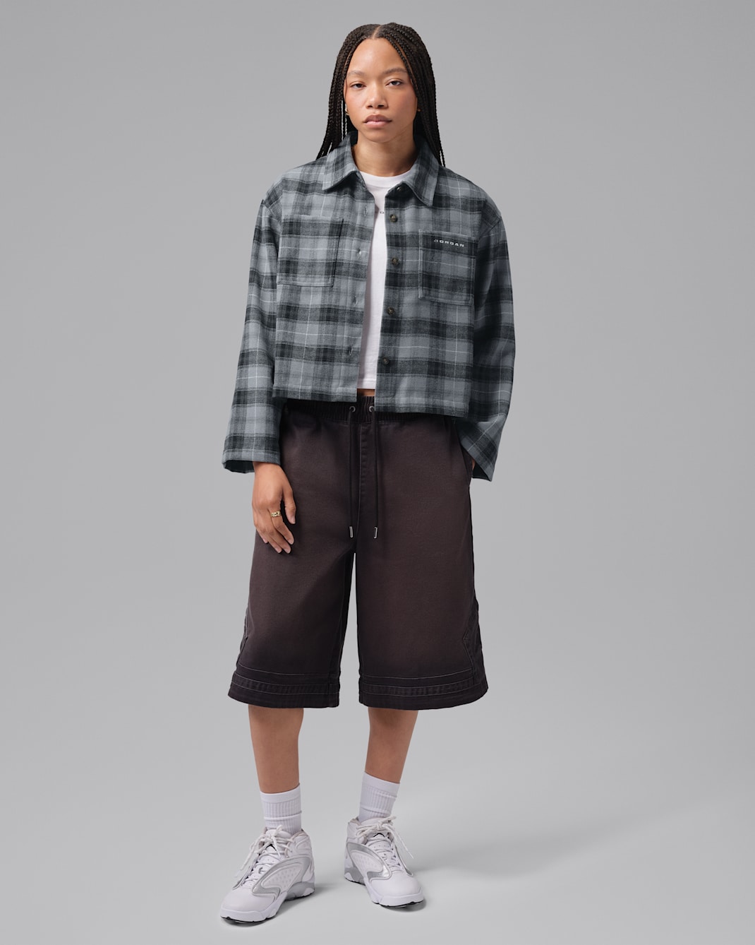 Jordan Brooklyn Women's Flannel Long-Sleeve Top