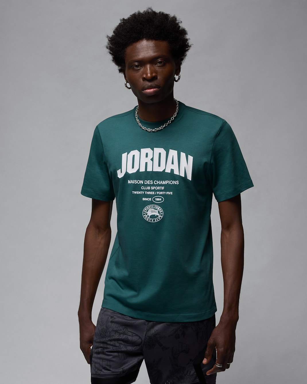 เสื้อยืด Dri-FIT ผู้ชาย Jordan Sport - Oxidized Green