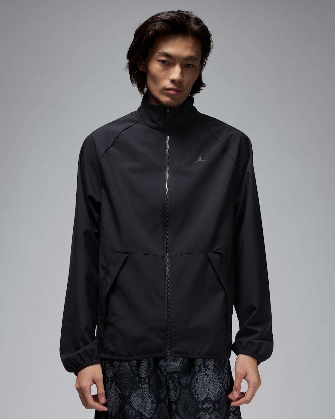 Jordan Sport JAM Men's Warm-Up Jacket - Black/Dark Shadow