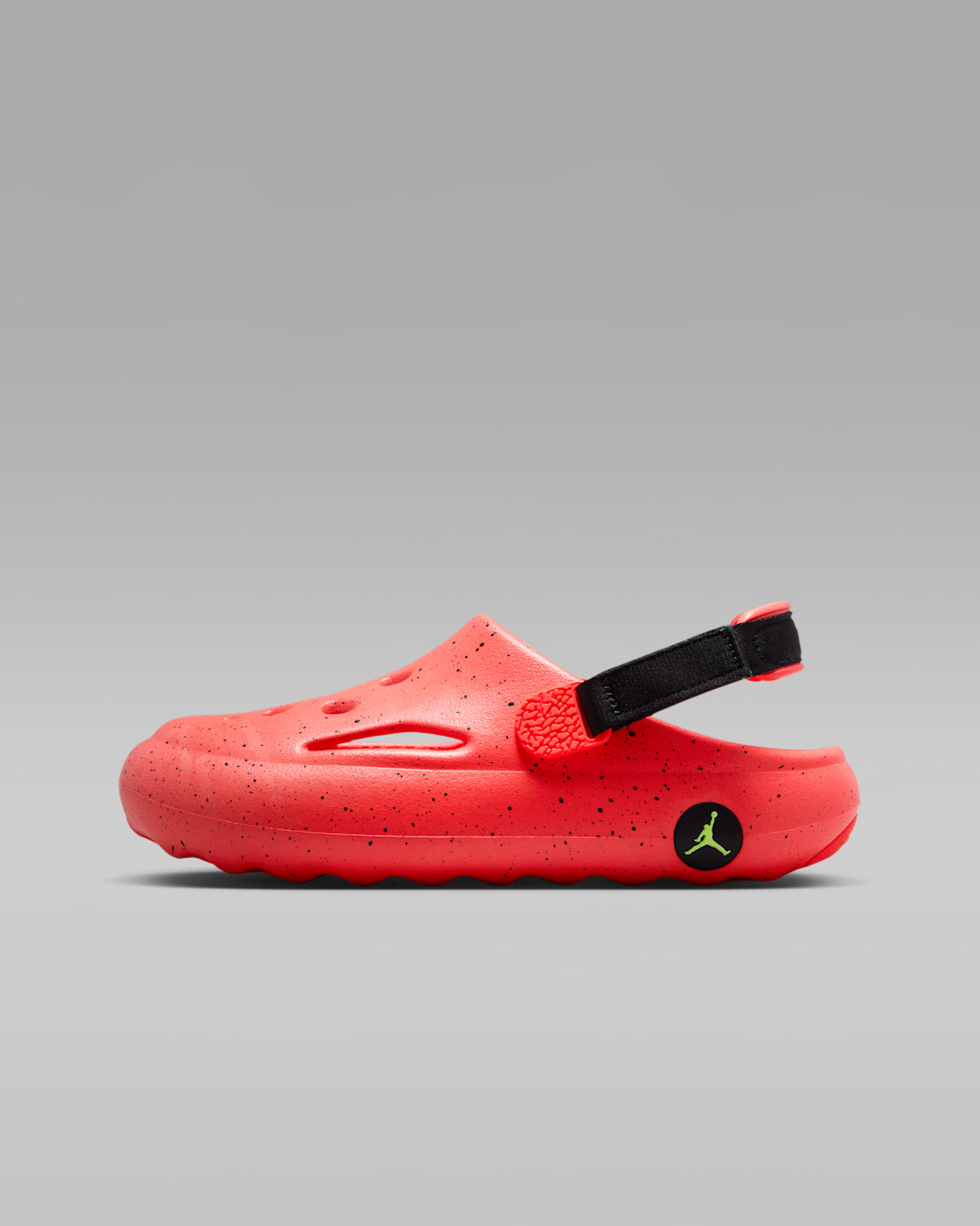 Jordan Hydrip Big Kids' Sandals - Infrared 23/Barely Volt/Black