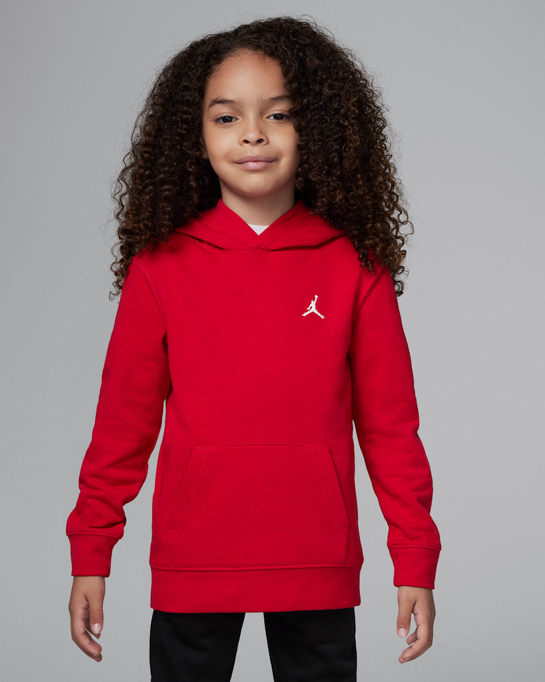 Sudadera con gorro de French Terry para niños pequeños Jordan MJ Brooklyn - Rojo gimnasio