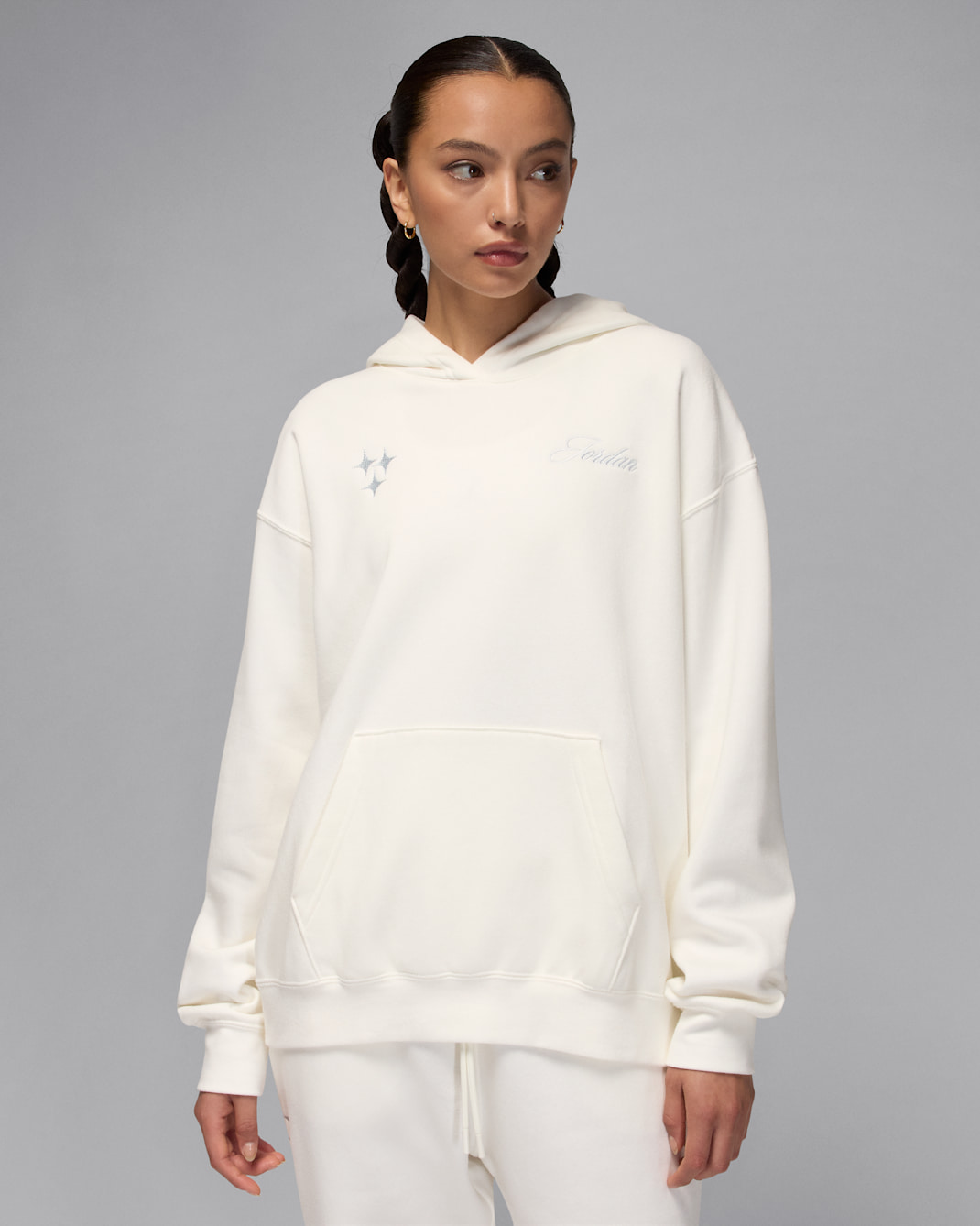 Jordan Brooklyn Fleece Women's Pullover Hoodie - Sail
