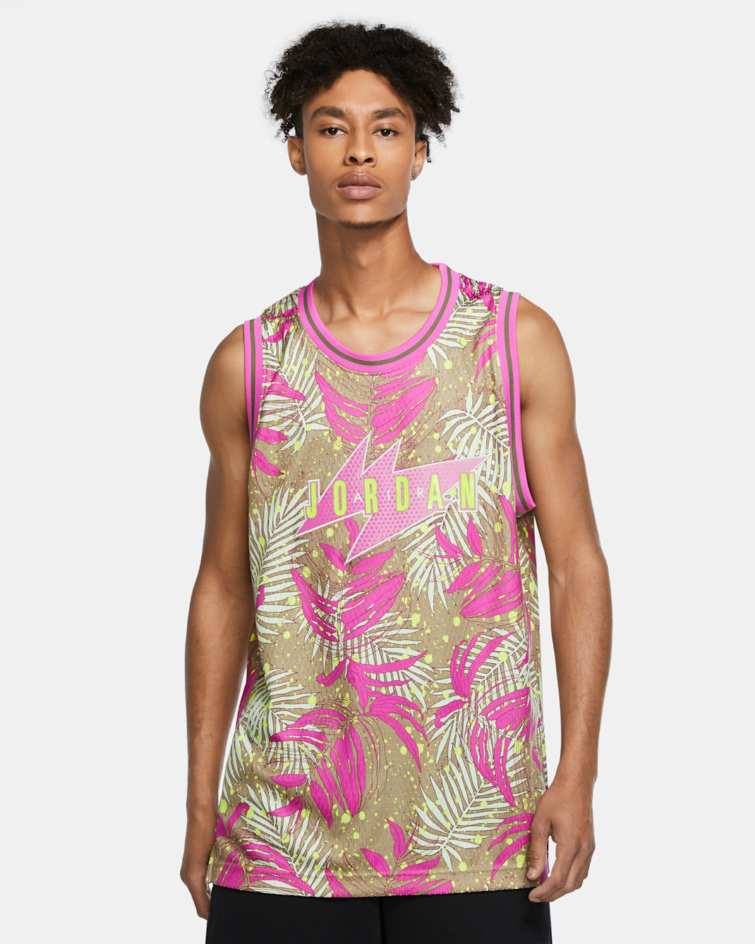 Maillot Jordan Wings pour Homme - Neutral Olive