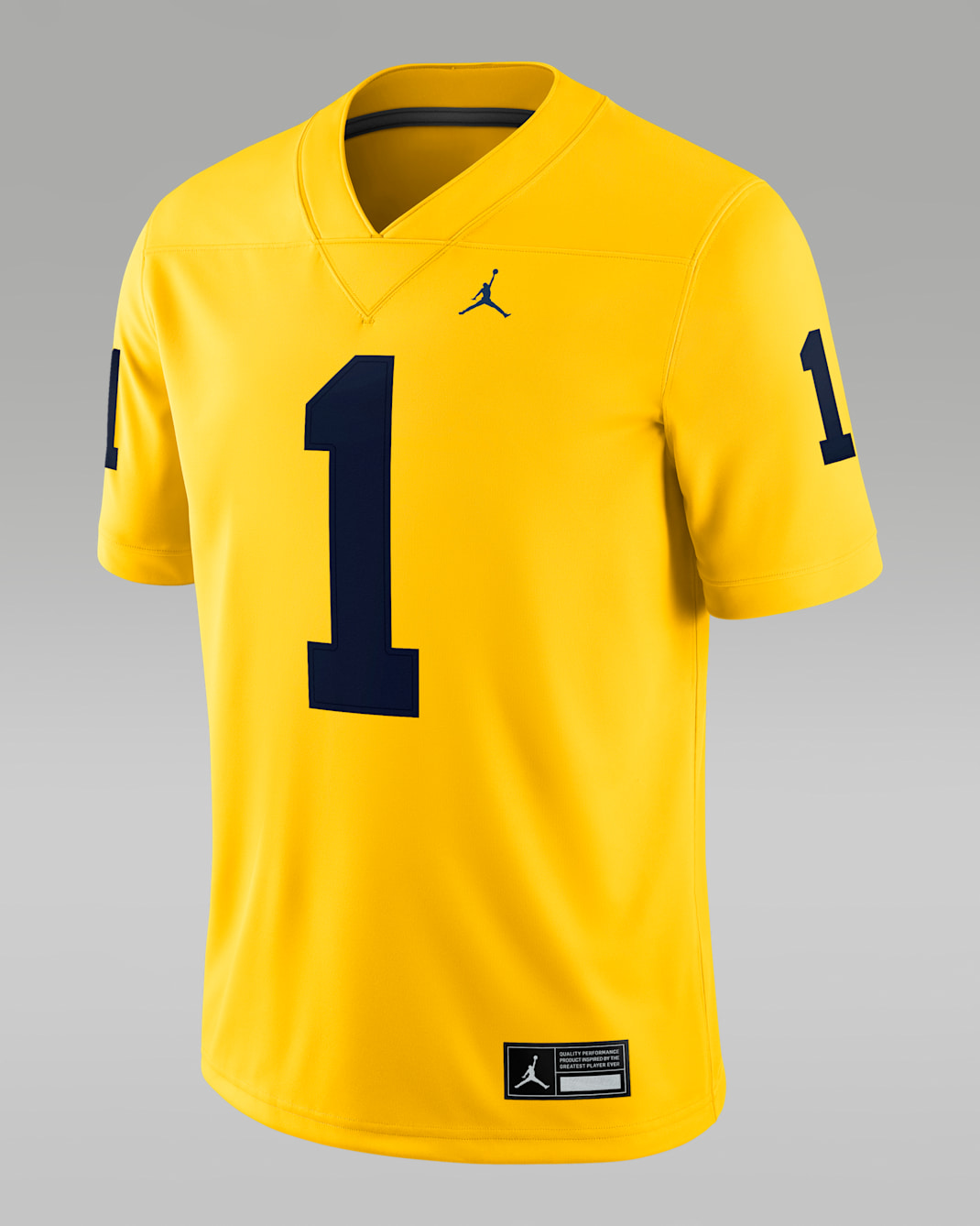 Michigan Wolverines Men's Nike Dri-FIT College Game Jersey - Amarillo