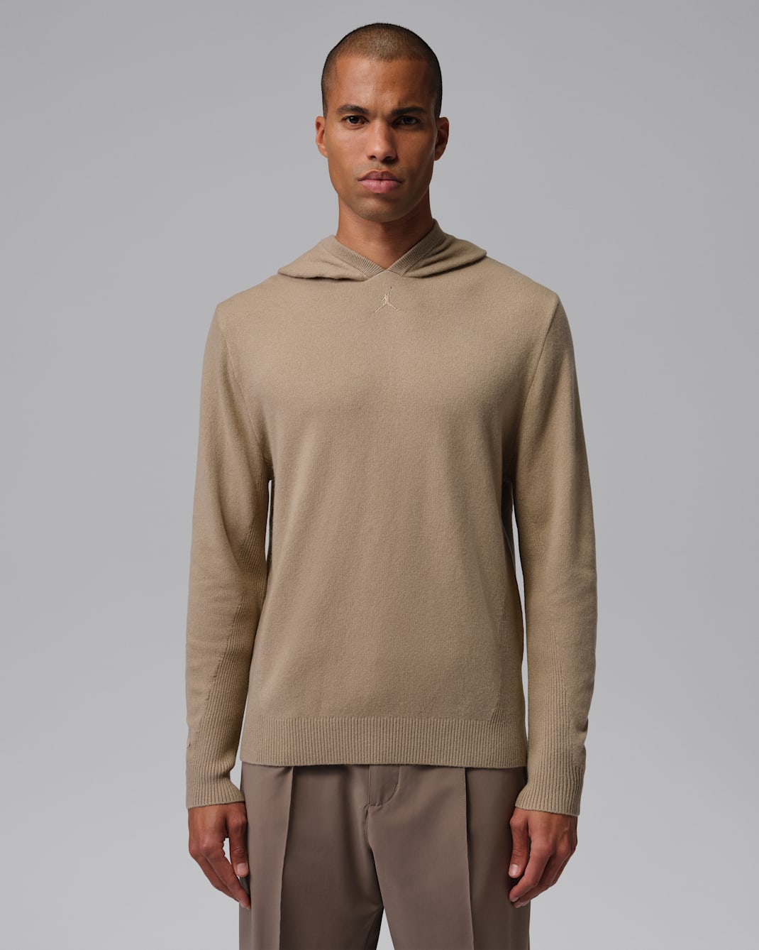 Jordan Sport Men's Golf Cashmere Hoodie - Khaki