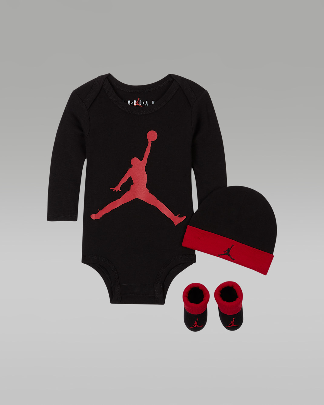 Ensemble trois pièces Jordan pour bébé (0 - 12 mois) - Noir