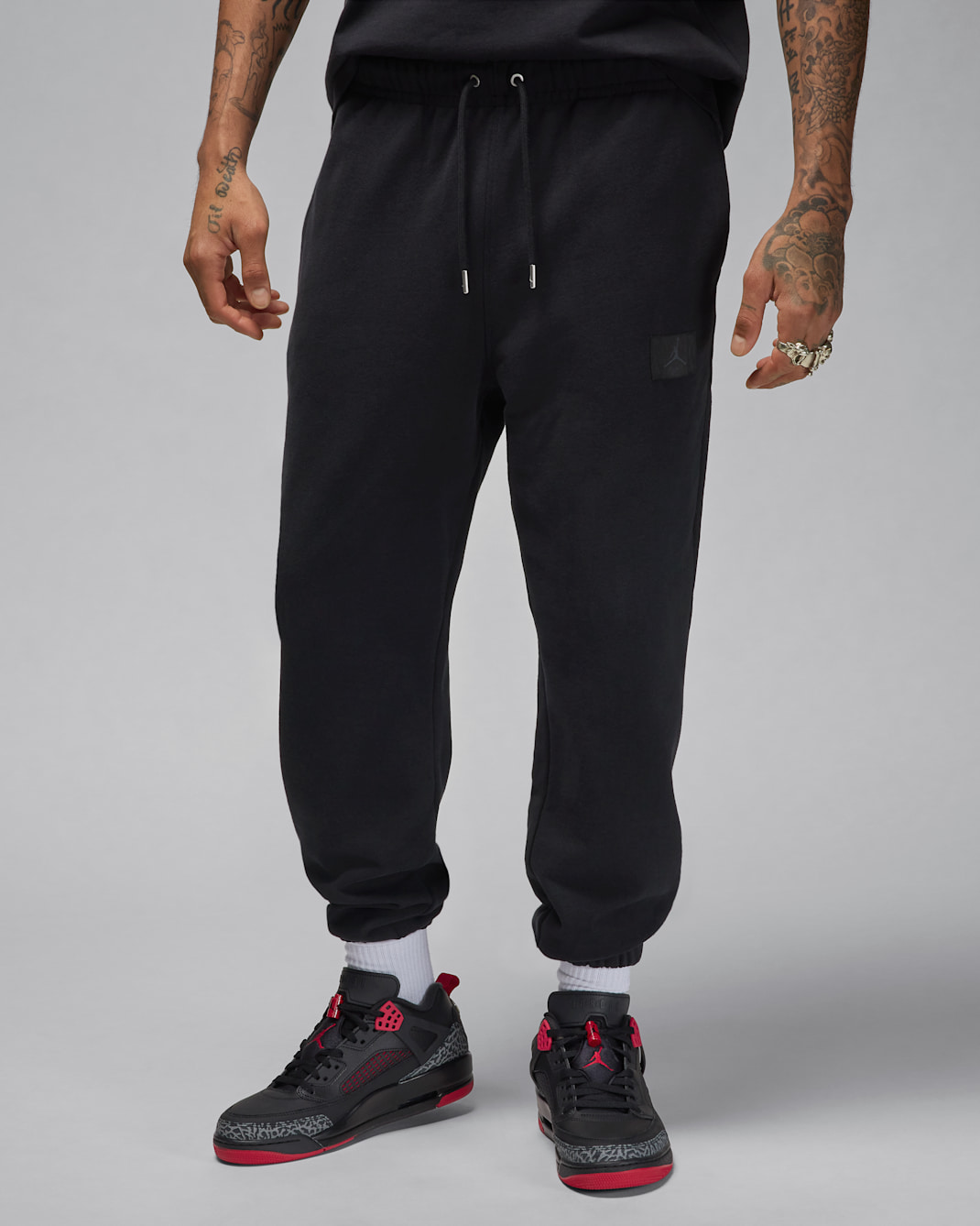 Jordan Flight Fleece Hose für Herren - Schwarz