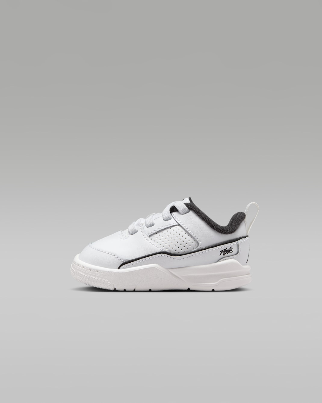 Jordan Flight Court Baby/Toddler Shoes - White/Sail/Black