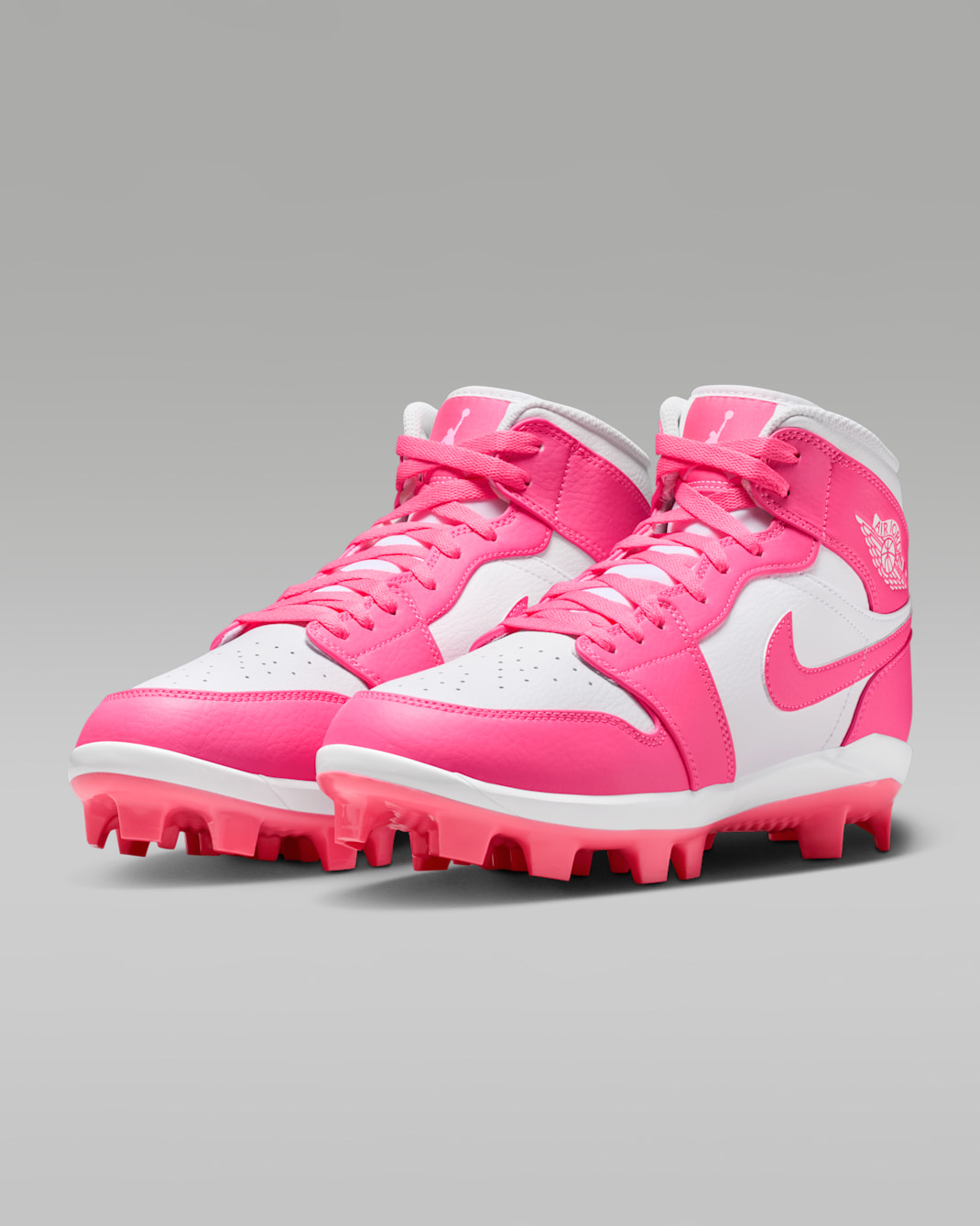 Spikes Nike {9.5 - 43} Jordan 1 Retro MCS Low Men's Rosado- Blancos - Taquitos