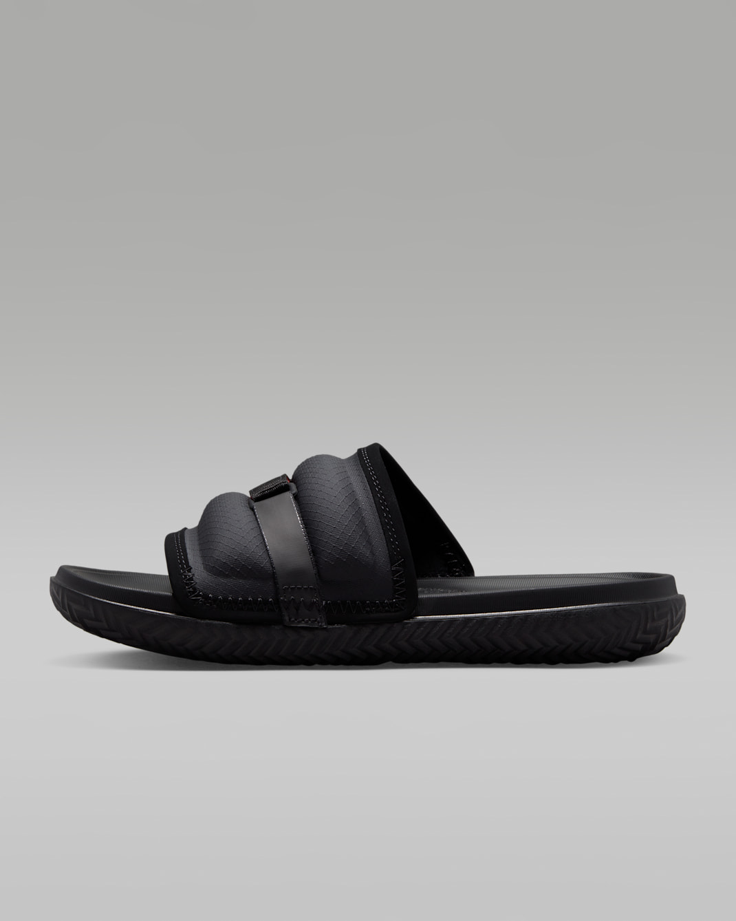 Jordan Super Play Men's Slides - Black/University Red