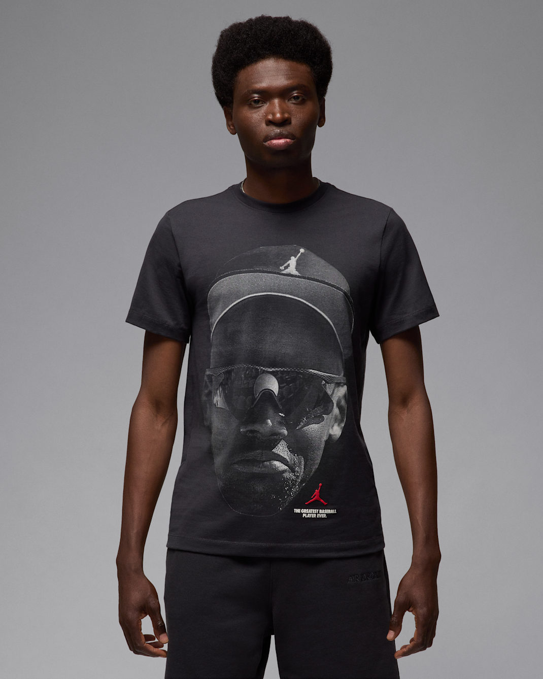 Jordan Men's Crew-Neck T-Shirt - Off Noir