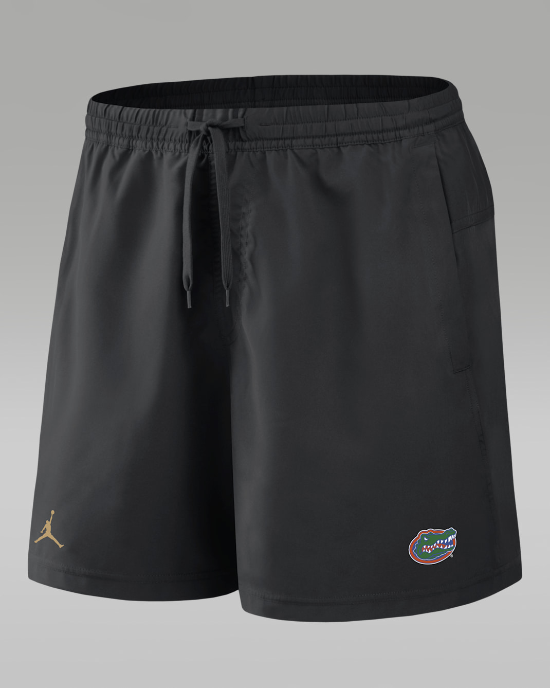 Shorts universitarios marca Jordan Dri-FIT Form para hombre Florida Primetime Primary Logo - Negro