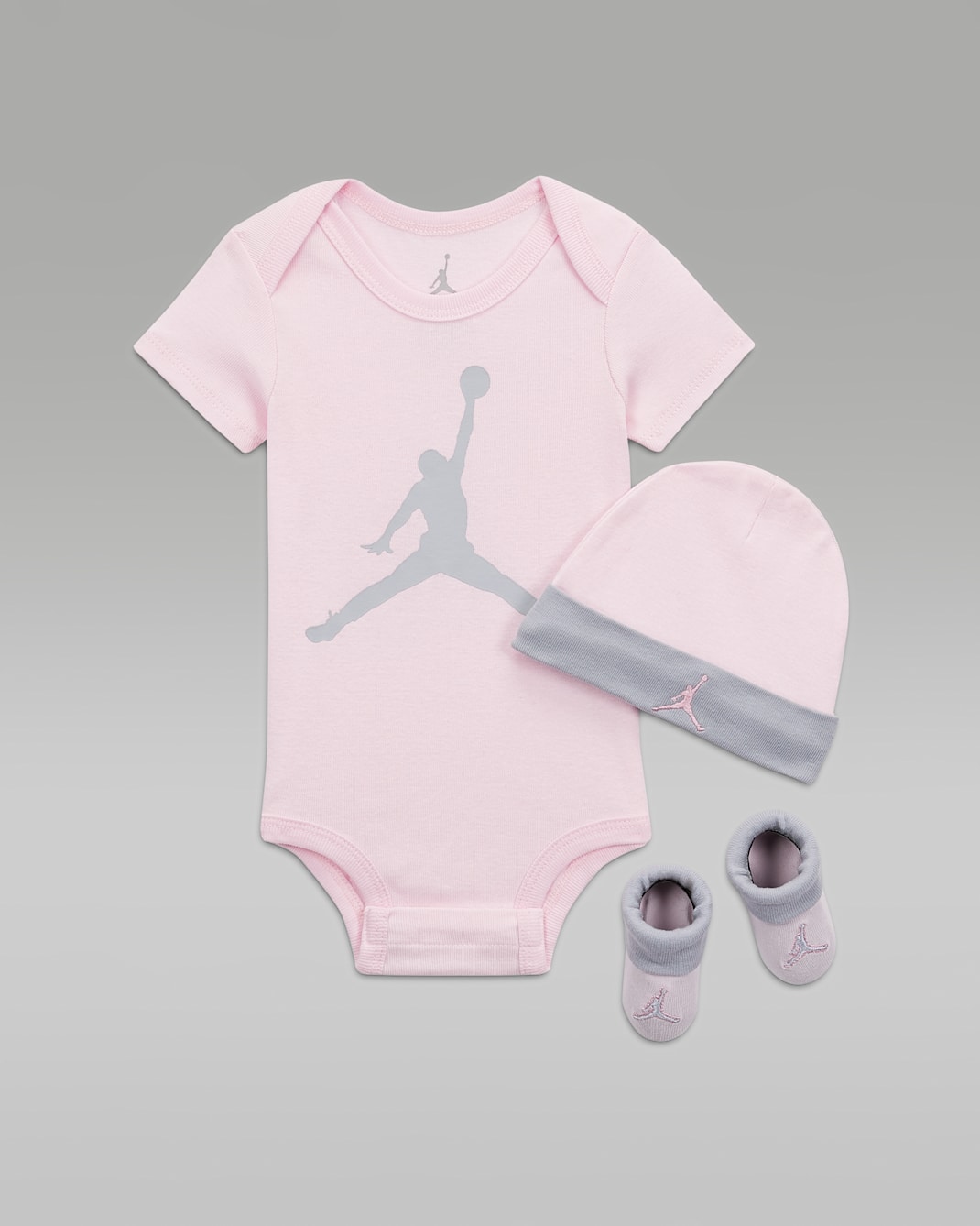 Jordan 3-teiliges Set für Babys - Pink Foam