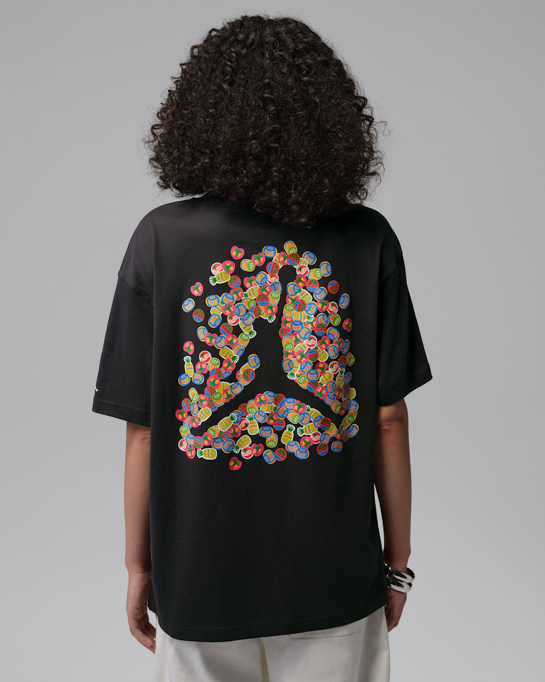 Jordan Brooklyn Women's Graphic T-Shirt - Off Noir/White