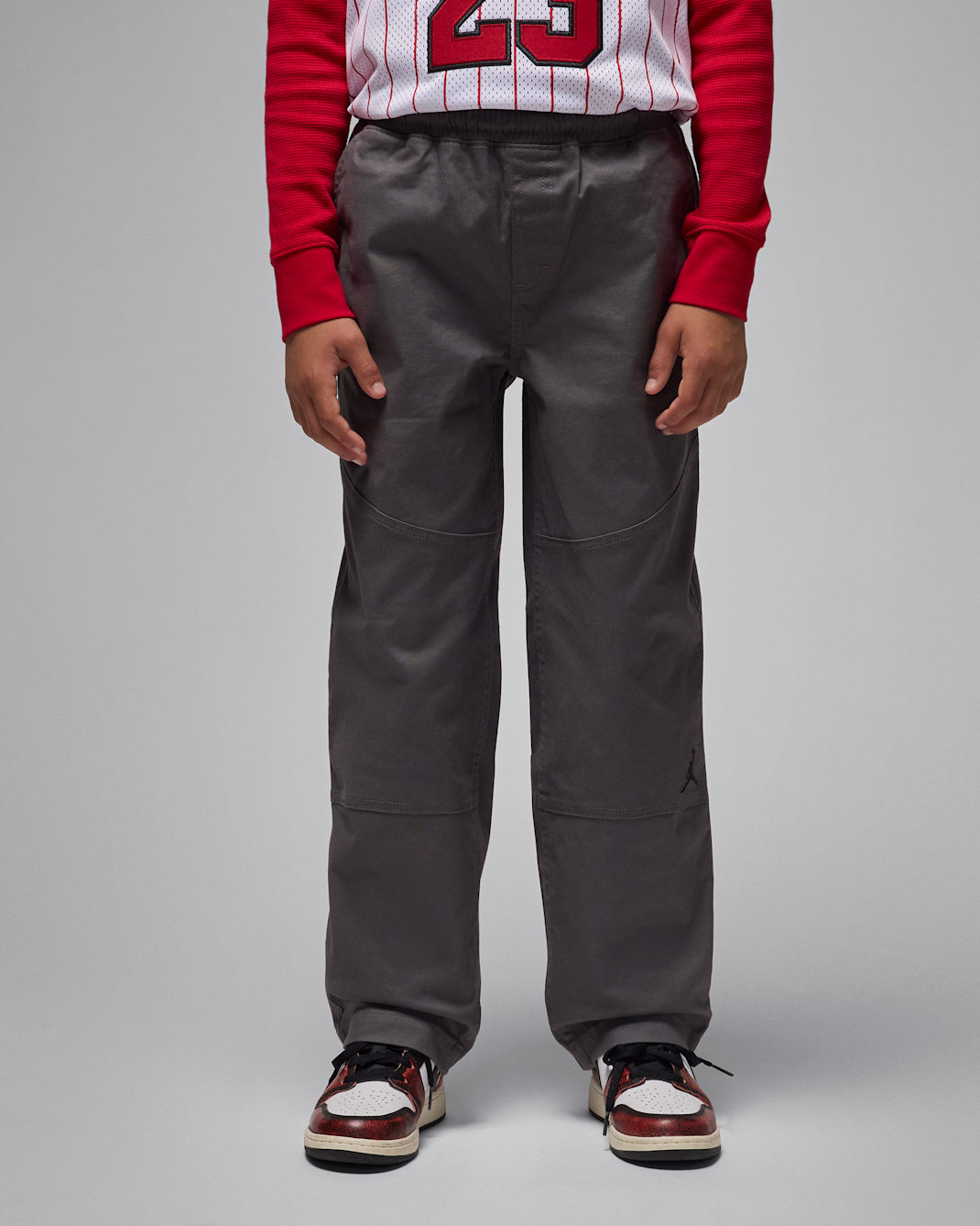 Jordan Essentials Older Kids' Woven Trousers - Iron Grey