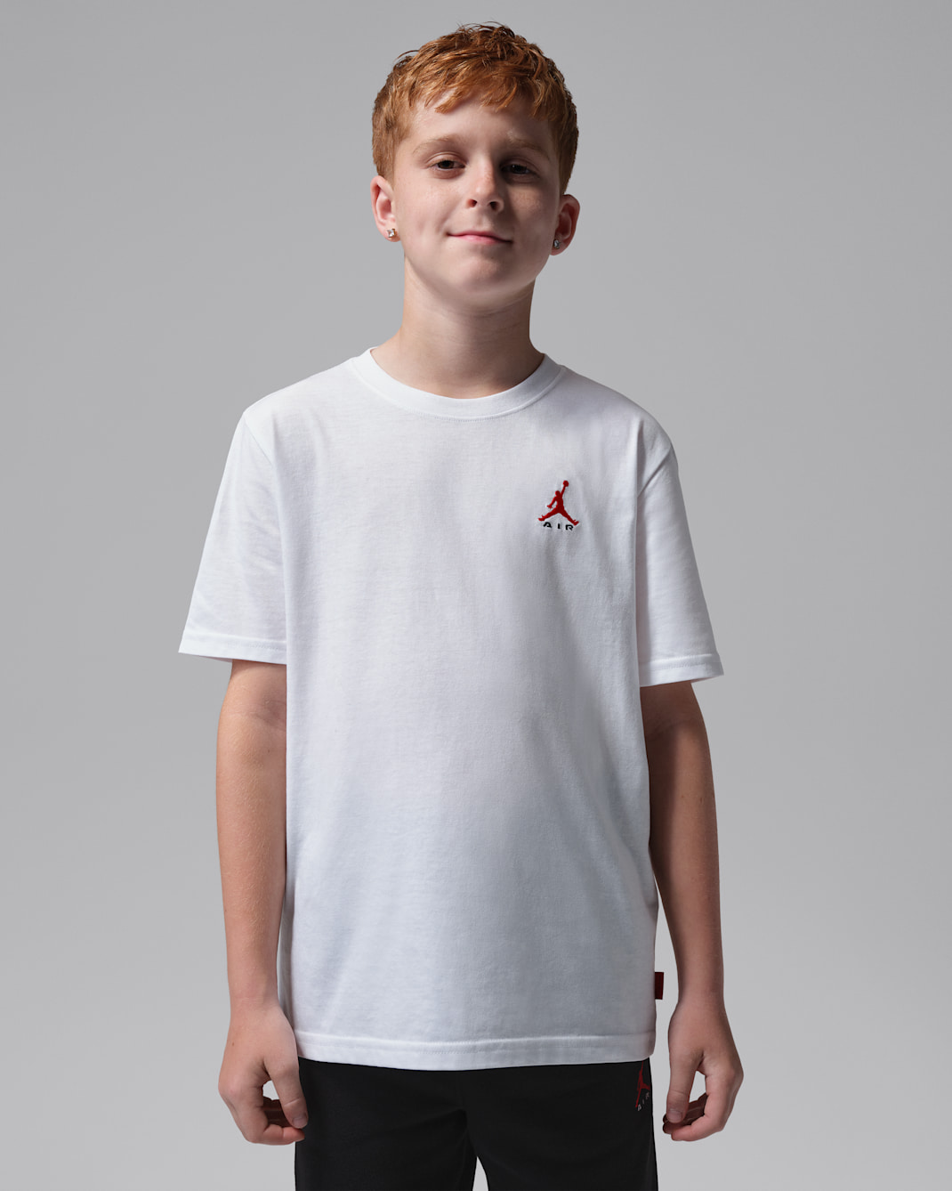 Jordan Big Kids' Brooklyn T-Shirt - White