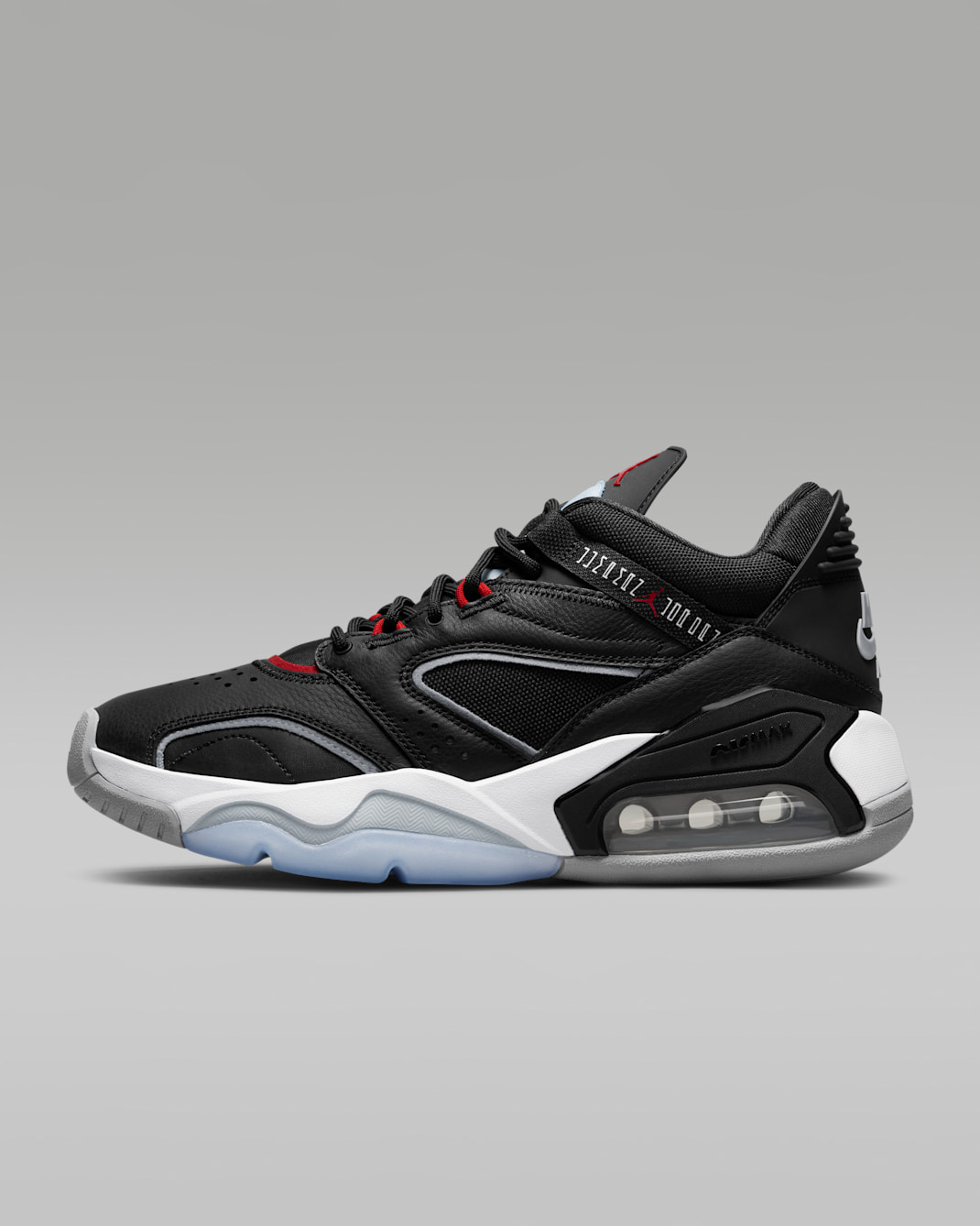 Jordan Point Lane Men's Shoes - Black/Wolf Grey/White/University Red