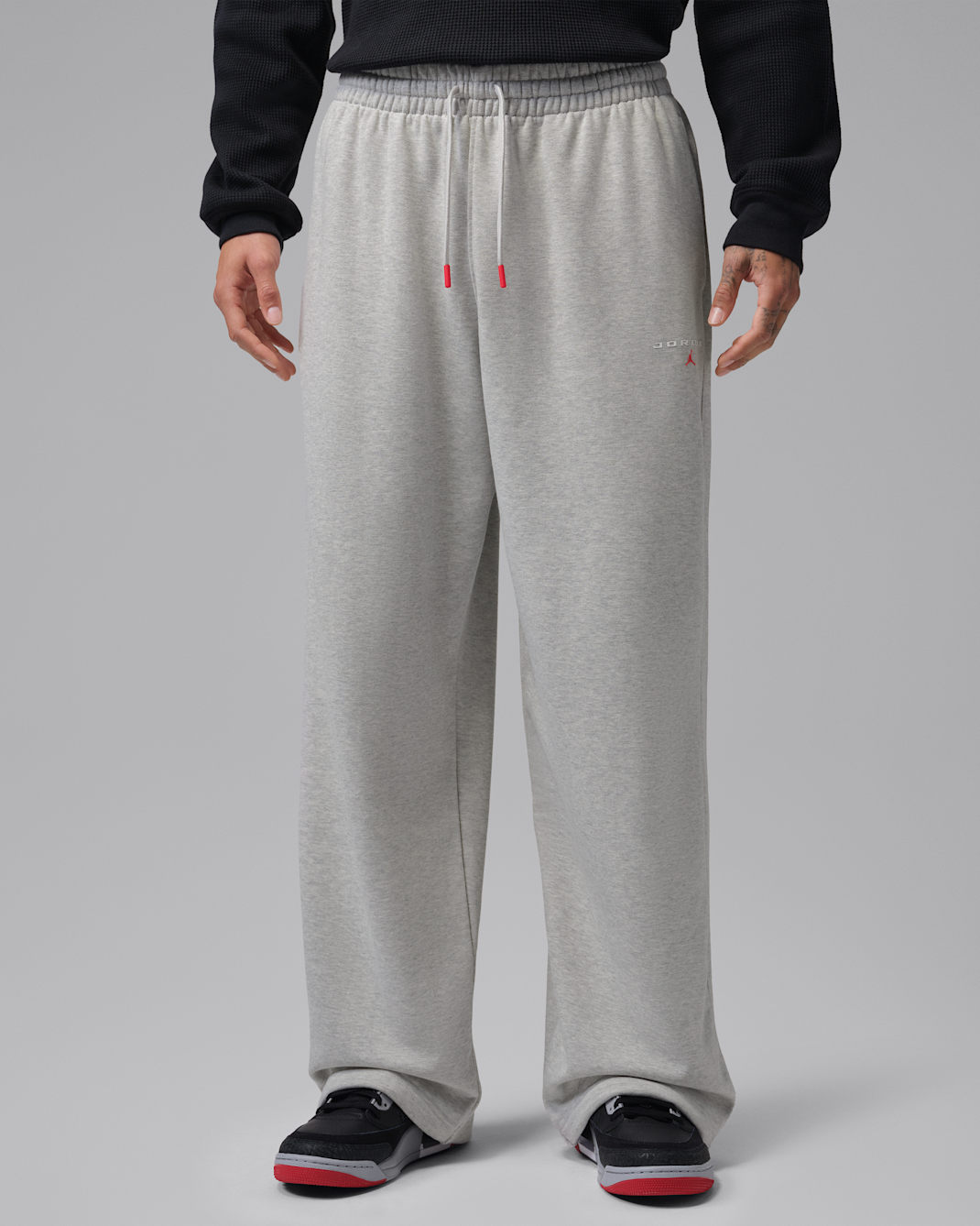 Jordan Flight Fleece Men's Trousers - Grey Heather