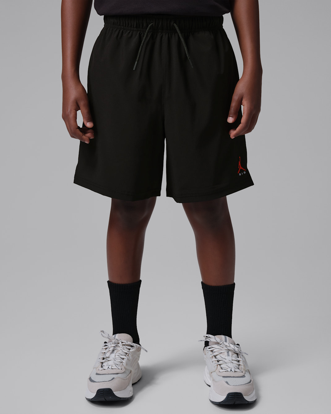 Jordan Big Kids' Brooklyn Woven Play Shorts - Black