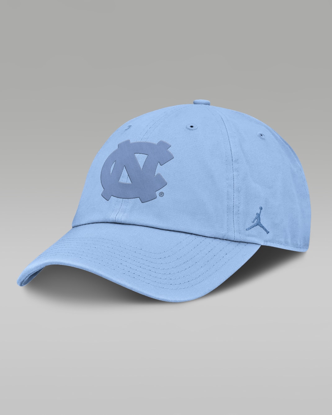 North Carolina Primetime Campus Club Toned Men's Jordan Brand College Adjustable Hat - Light Blue