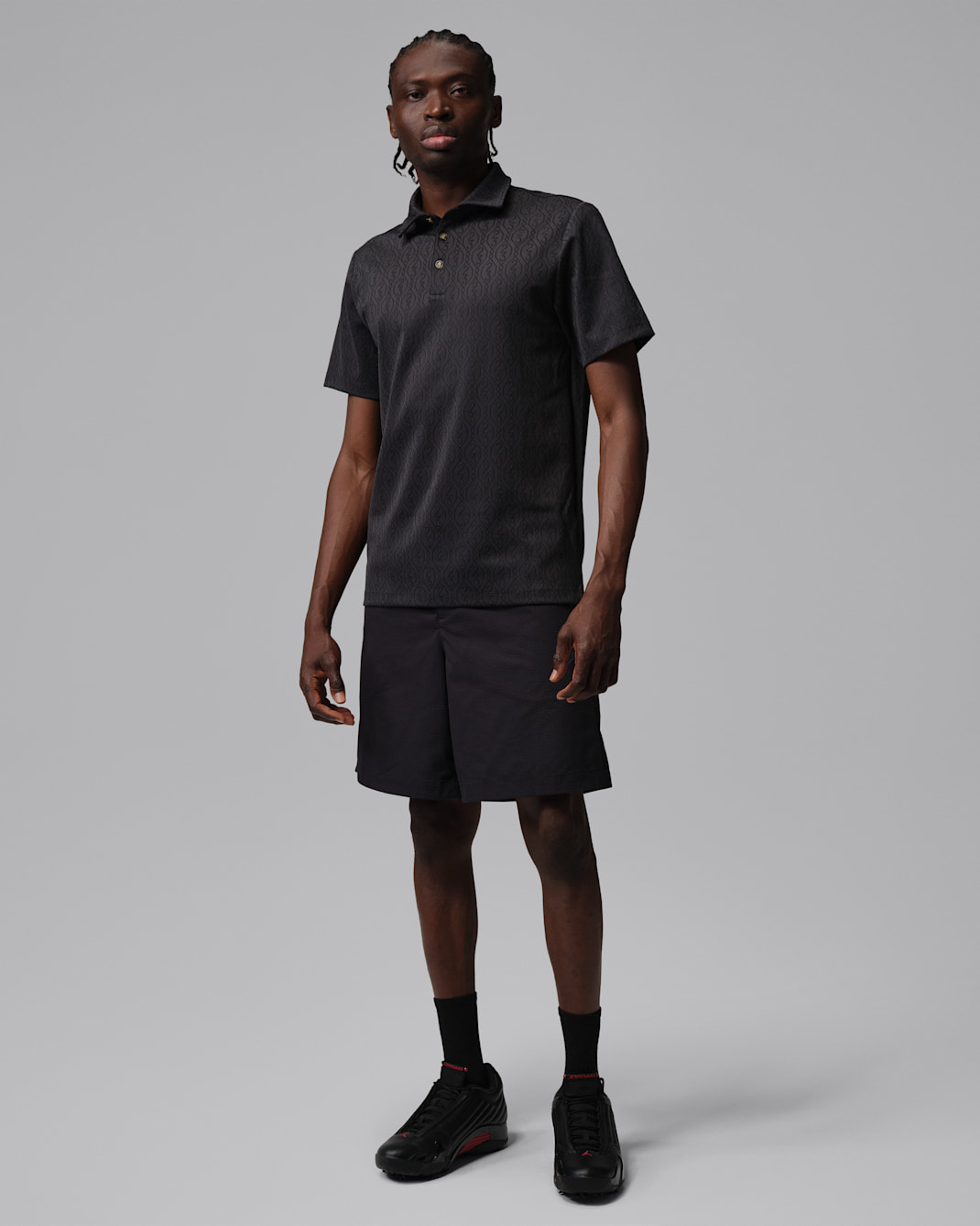 Jordan Sport Men's Golf Jacquard Polo