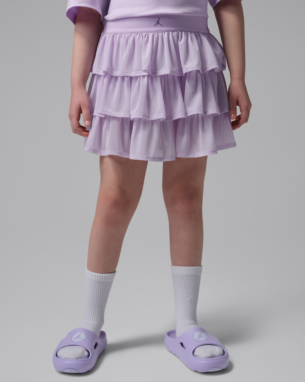 Skort de tul para niños talla grande Jordan Secret Diary - Bruma violeta