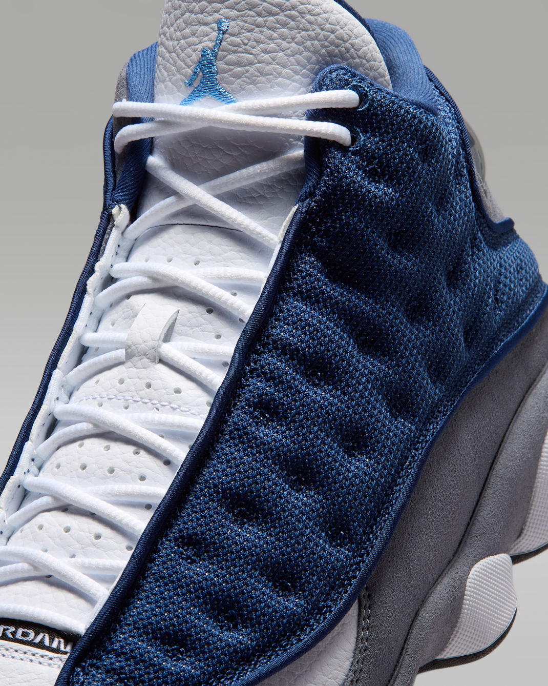 Air Jordan 13 Retro "Flint" Men's Shoes - Navy/Flint Grey/White/University Blue