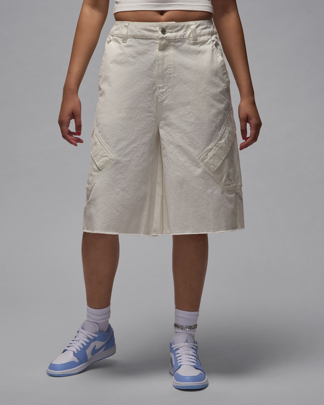 Jordan Flight Chicago Women's Big Shorts - Sail