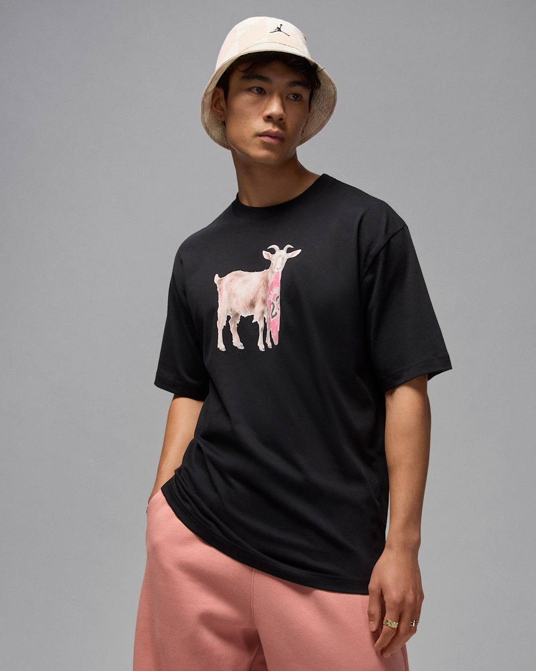 T-shirt Jordan pour homme - Noir/Blanc