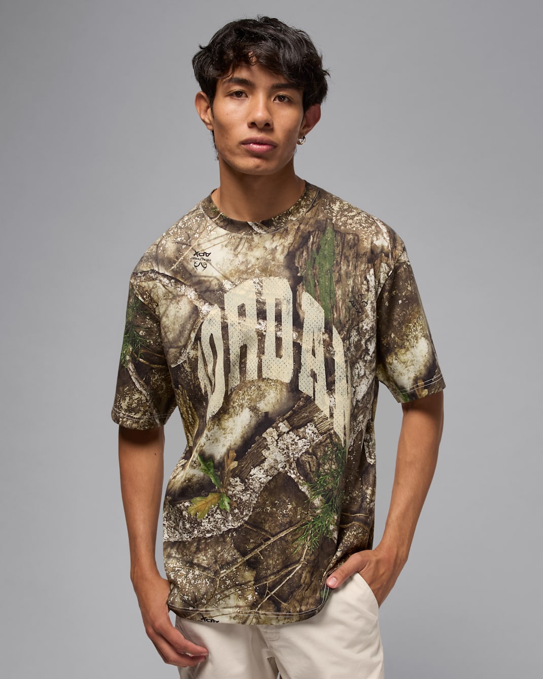 Jordan Brooklyn Men's Realtree T-Shirt - Sail/Sail