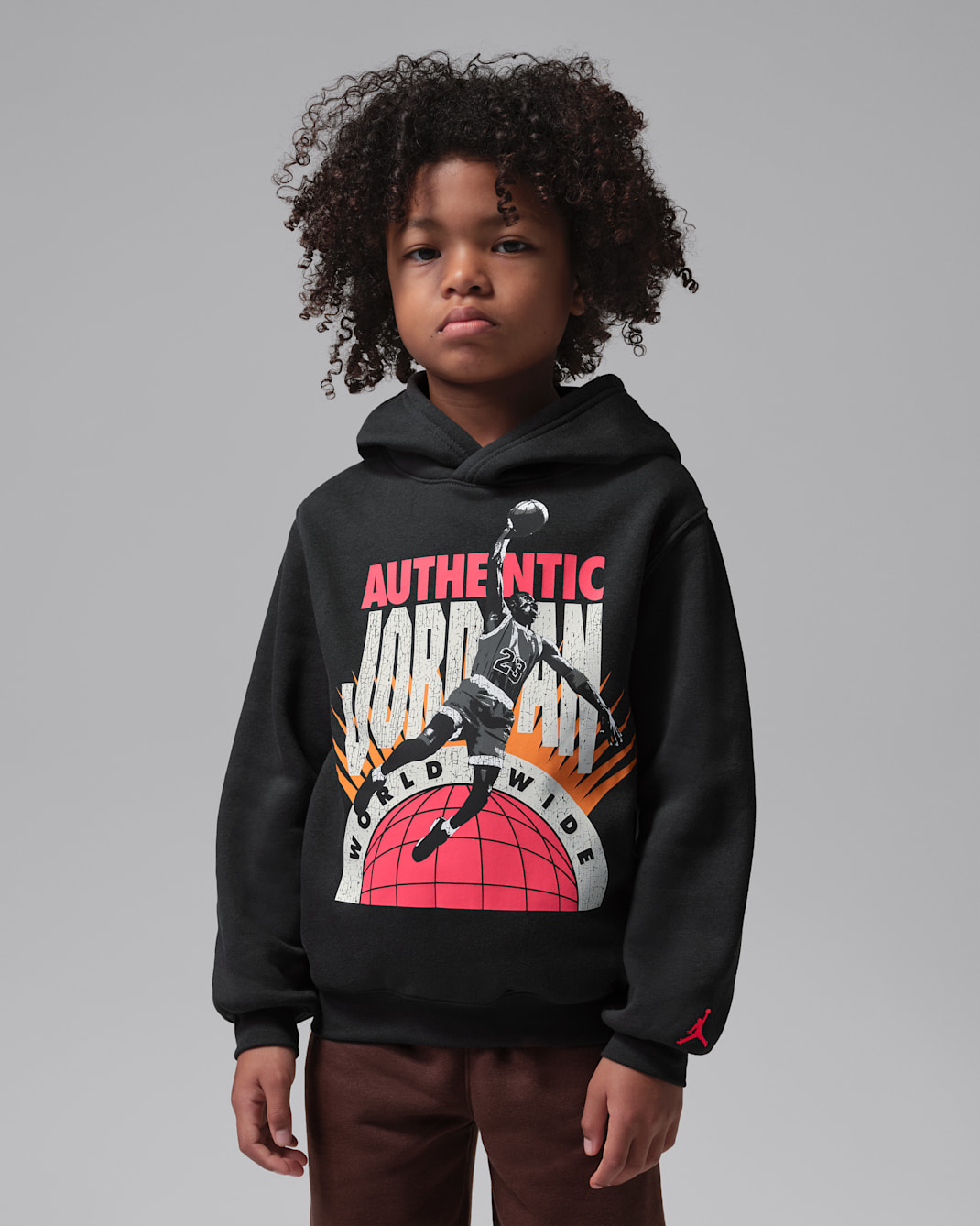 Jordan Little Kids' Authentic Jordan Pullover Hoodie - Off Noir