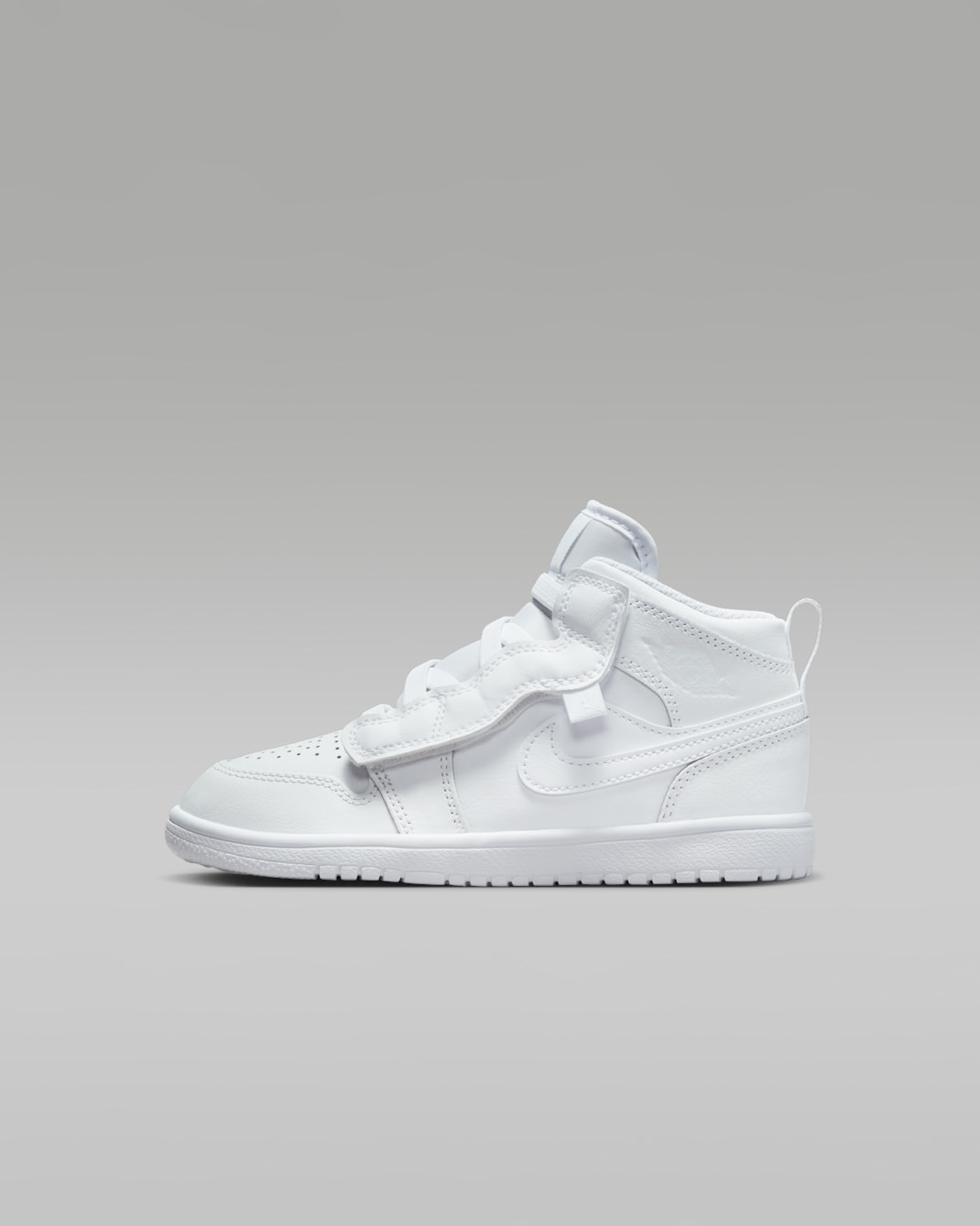 รองเท้าเด็กเล็ก Jordan 1 Mid - ขาว/ขาว/ขาว