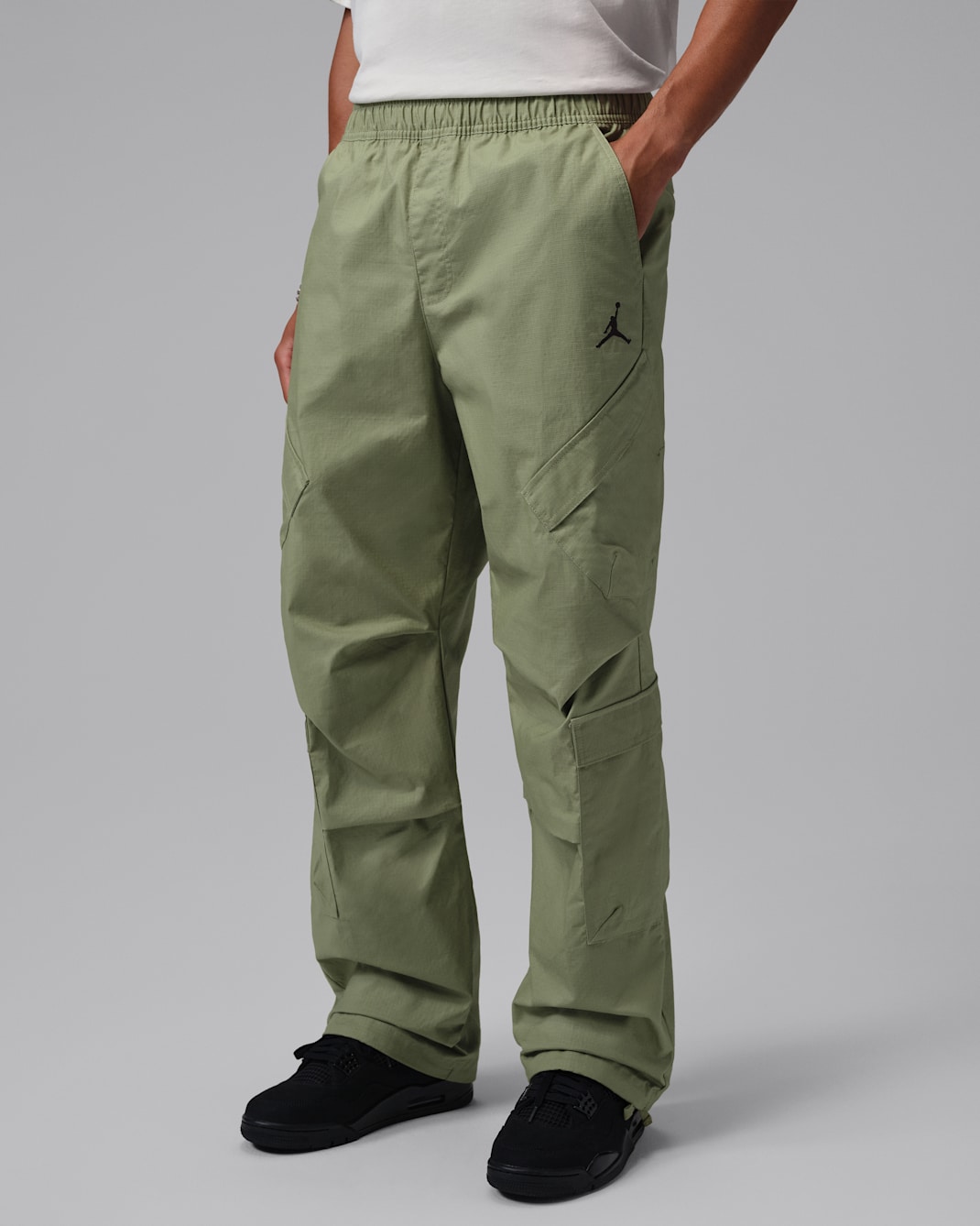 Jordan Flight Men's Utility Trousers - Alligator/Black