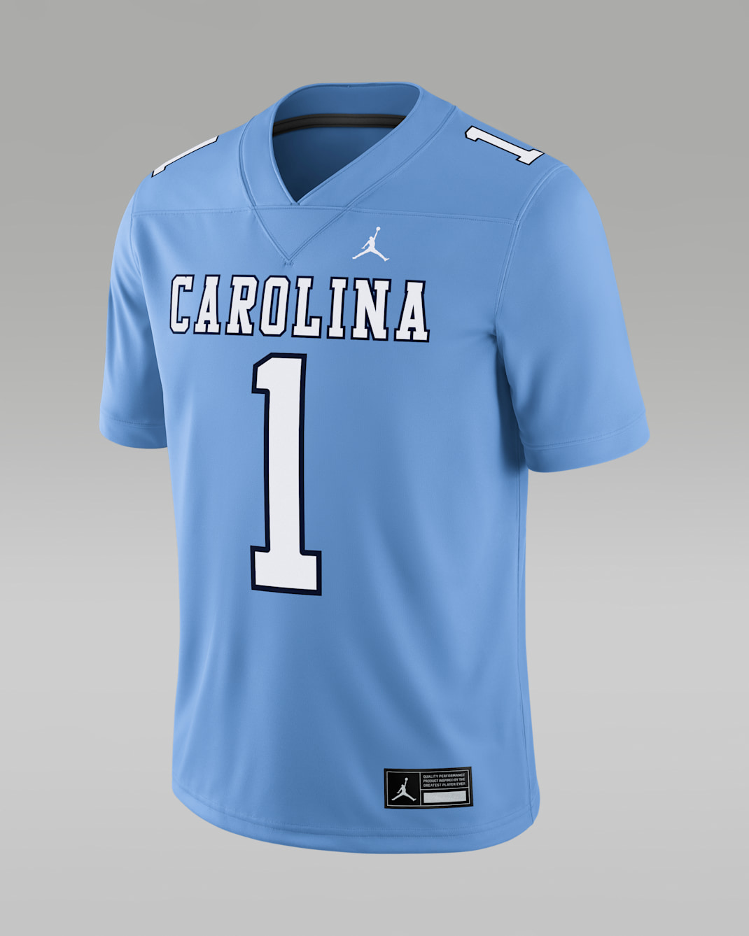 Jersey universitario marca Jordan Dri-FIT Game para hombre North Carolina - Azul