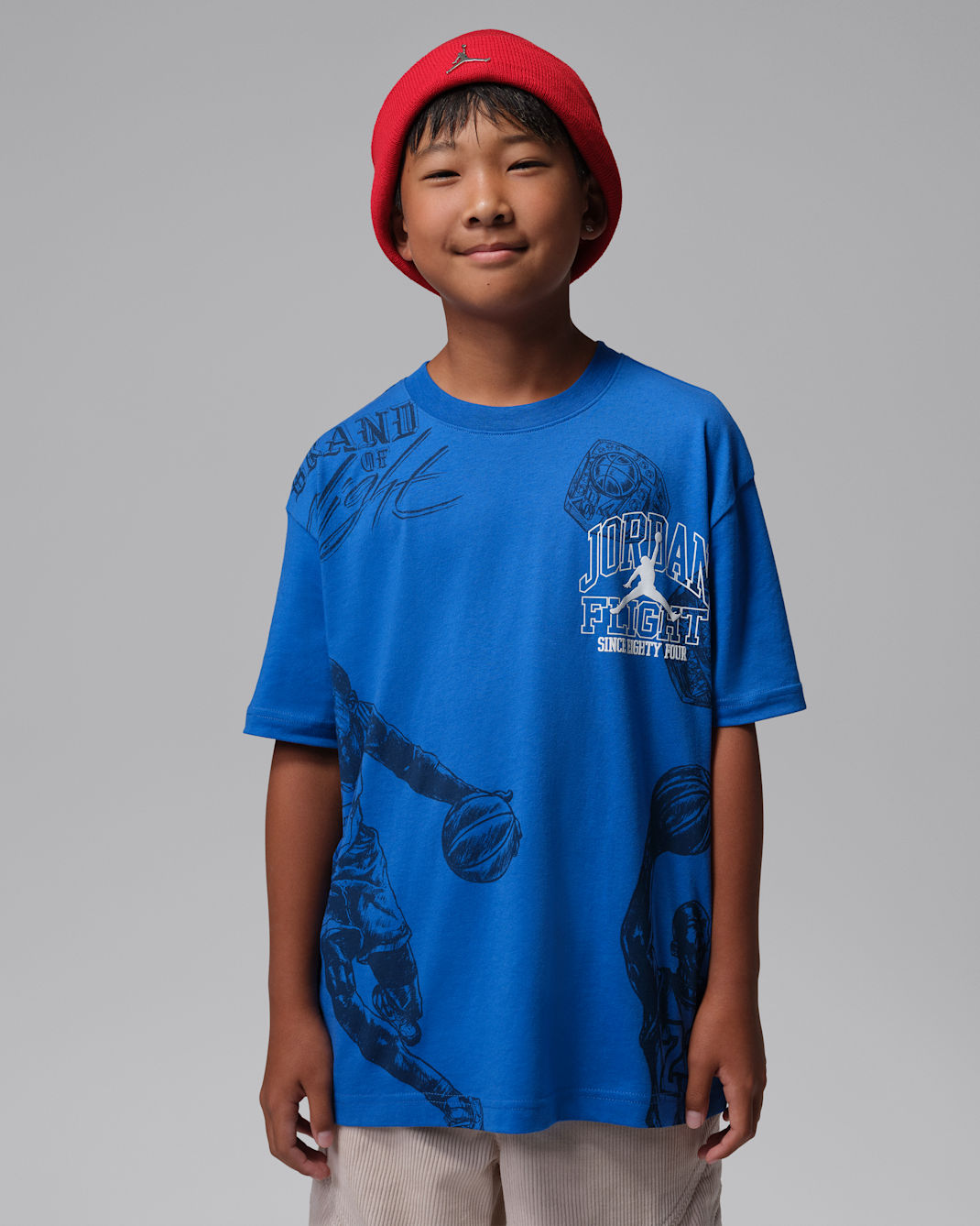 Jordan Big Kids' Fireside Graphic T-Shirt