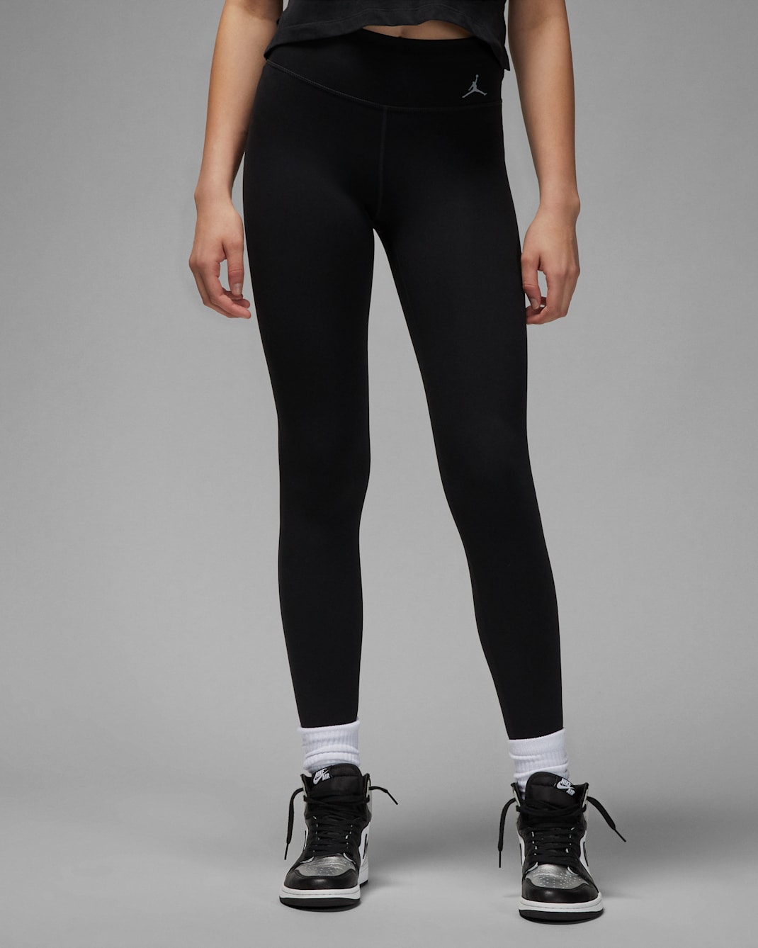 Jordan Sport Women's Logo Leggings - Black/Stealth
