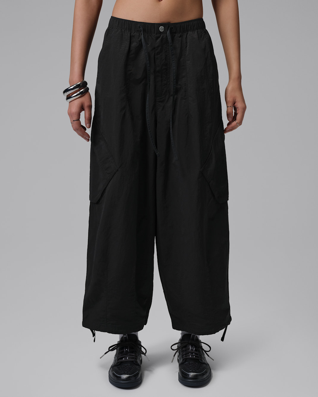 Jordan Flight Chicago Women's Parachute Pants - Black/Black
