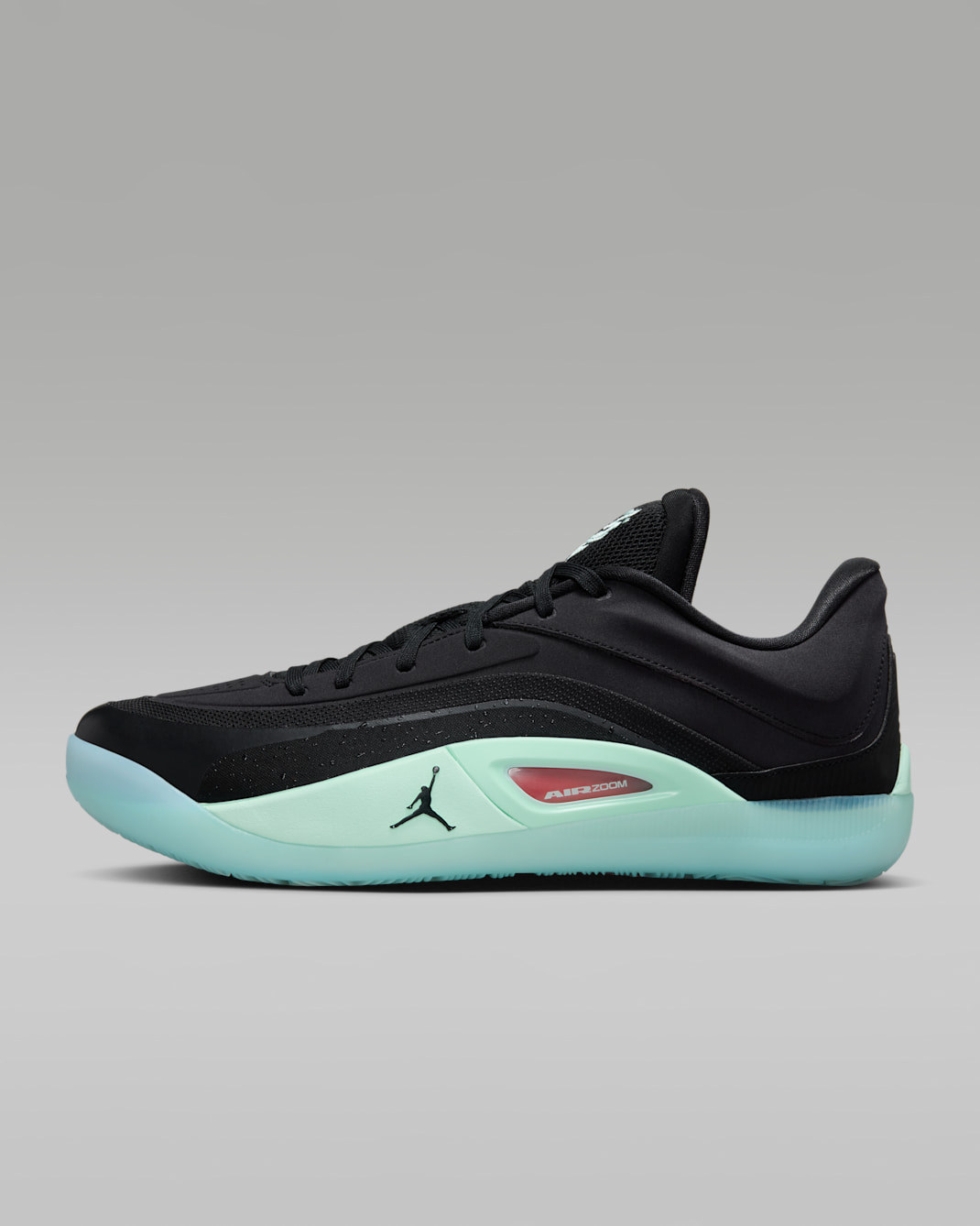 Zion 4 PF Basketball Shoes - Black/Bright Crimson/Particle Grey/Mint Foam