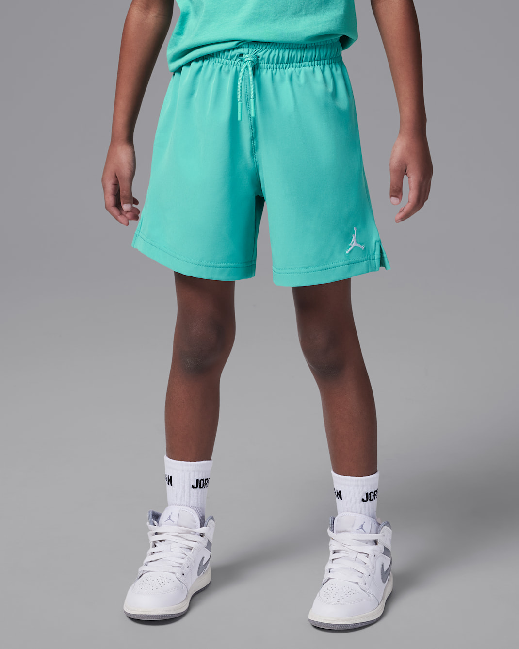 Jordan Little Kids' Jumpman Woven Play Shorts - Washed Teal
