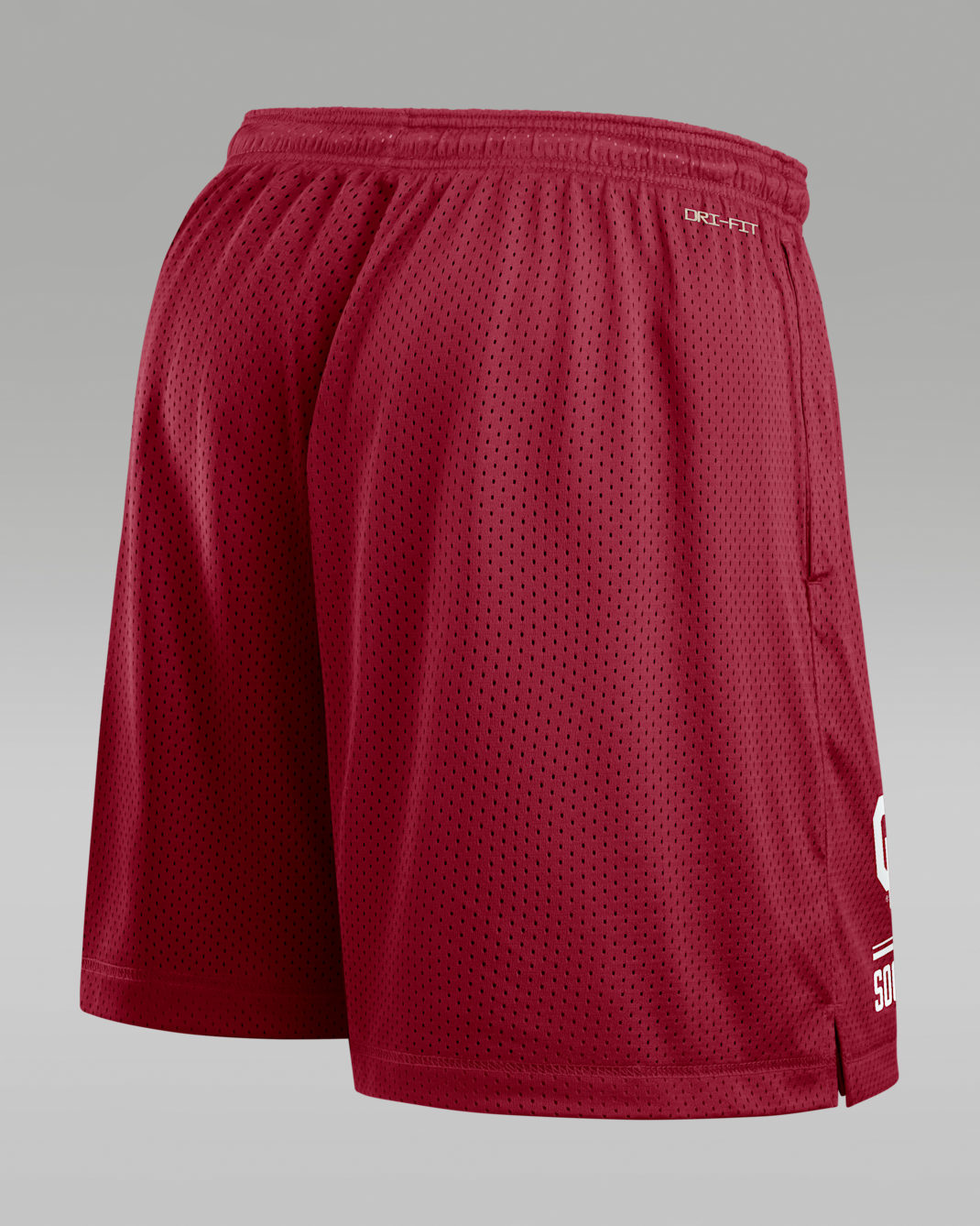 Oklahoma Courtside Men's Jordan Brand Dri-FIT College Reversible Shorts