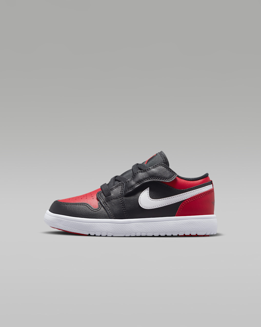 Jordan 1 Low Alt Younger Kids' Shoe - Black/White/Gym Red