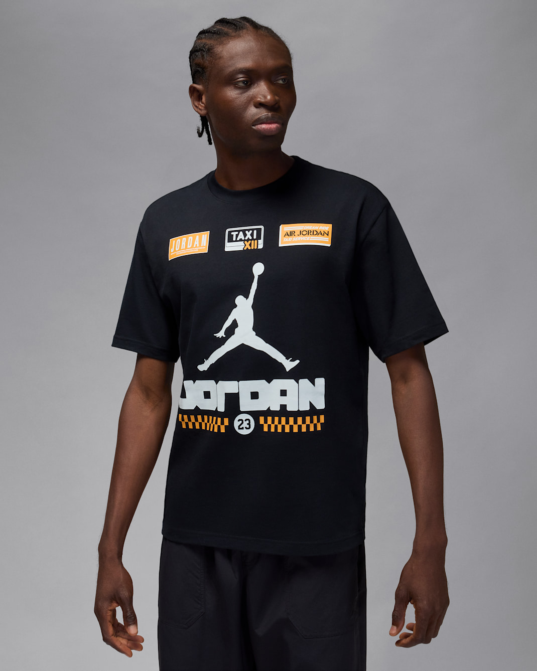 Jordan AJ12 "Taxi" Men's T-Shirt - Black