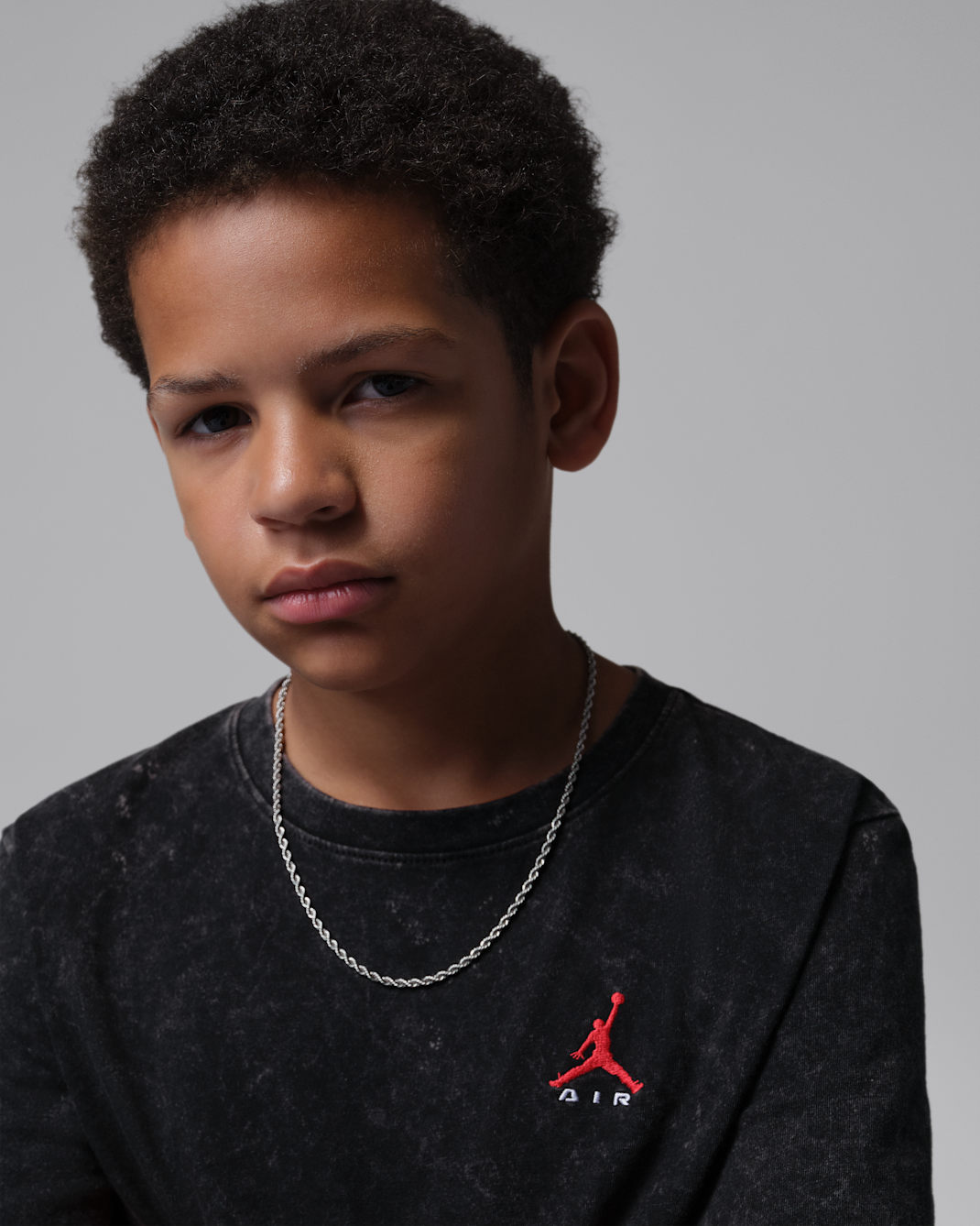 Jordan Big Kids' Acid Wash T-Shirt