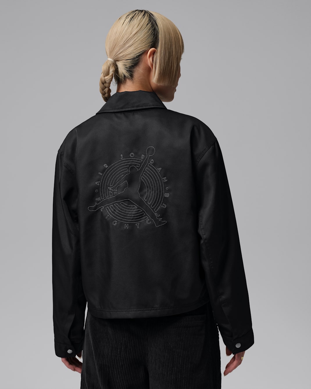 Chamarra para mujer Jordan Flight Club - Negro