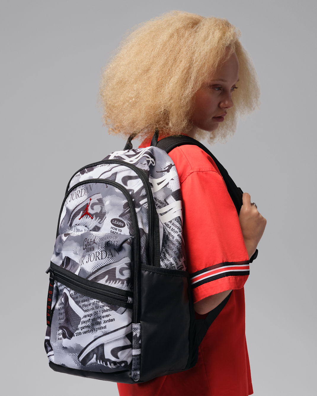 Jordan Air Patrol Backpack (29L) - White/Gym Red
